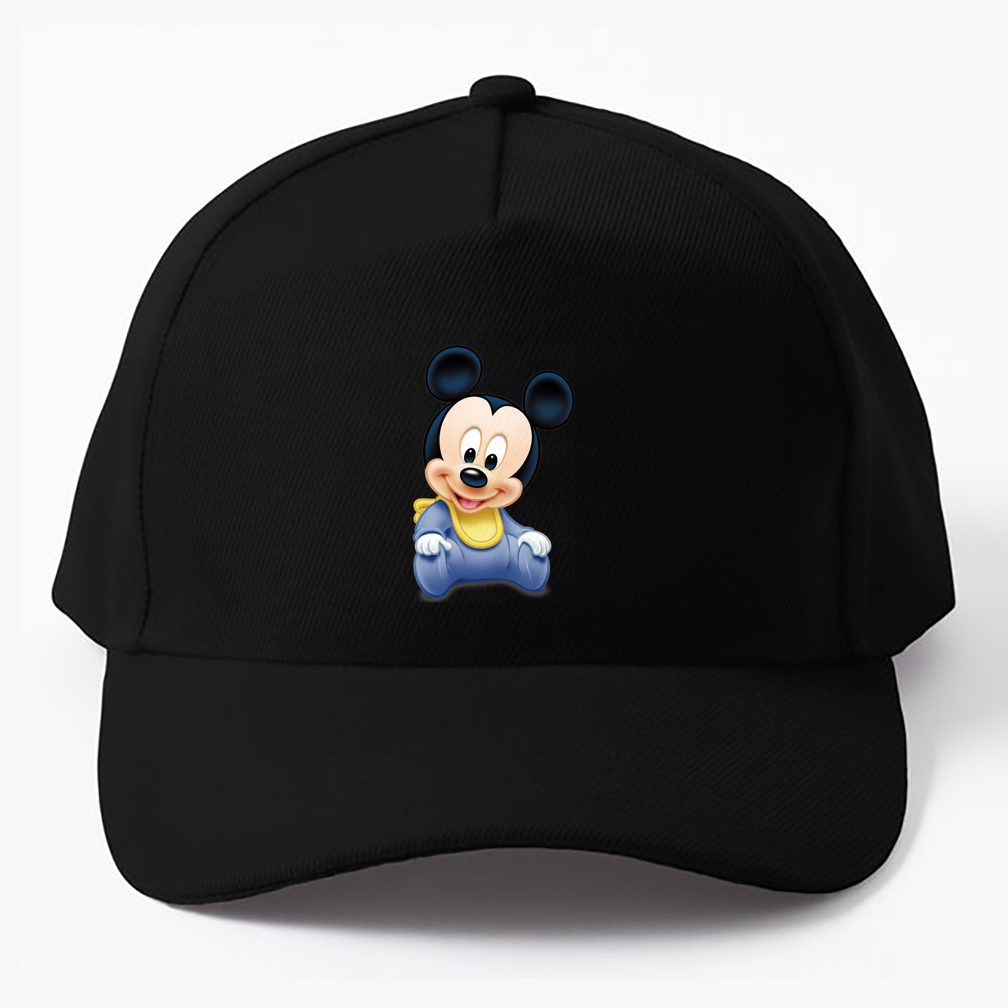 （画像用） ミッキーマウス Mickey Mouse ベースボールキャップ 綿100％ 男女兼用 帽子 スポーツ