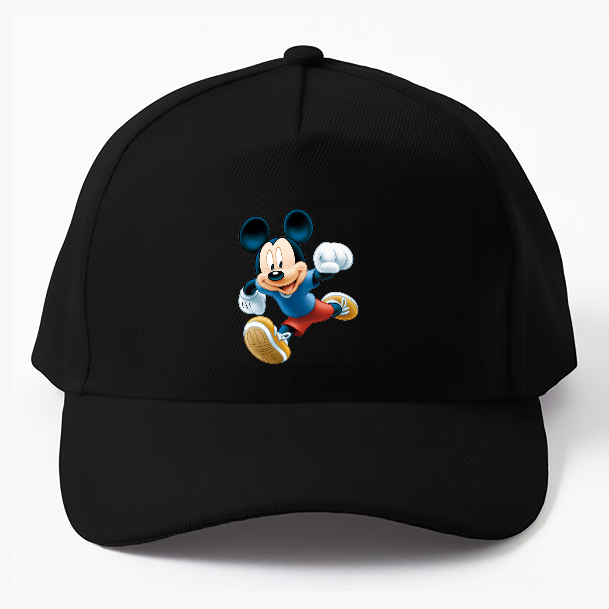 （画像用） ミッキーマウス Mickey Mouse ベースボールキャップ 綿100％ 男女兼用 帽子 スポーツ