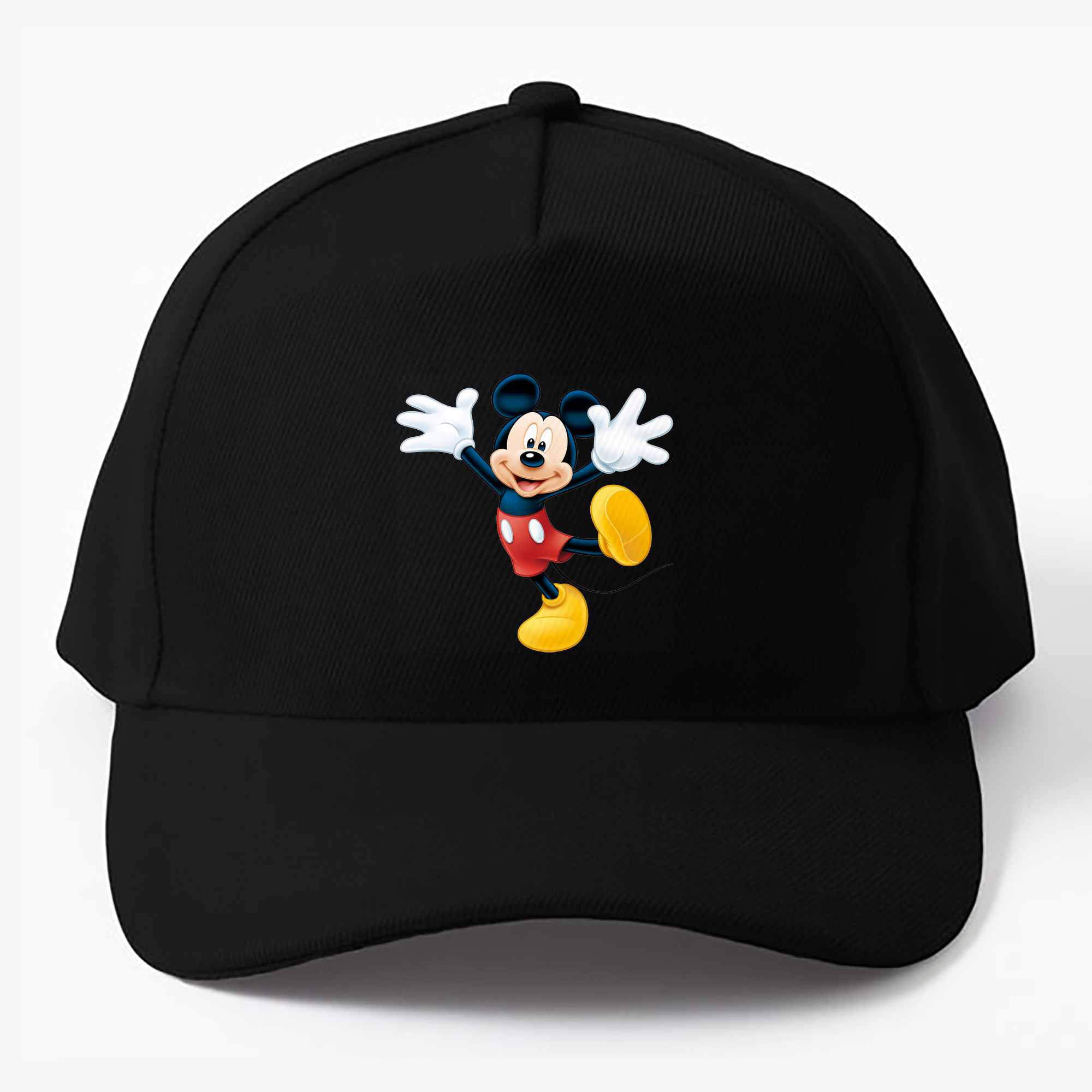（画像用） ミッキーマウス Mickey Mouse ベースボールキャップ 綿100％ 男女兼用 帽子 スポーツ