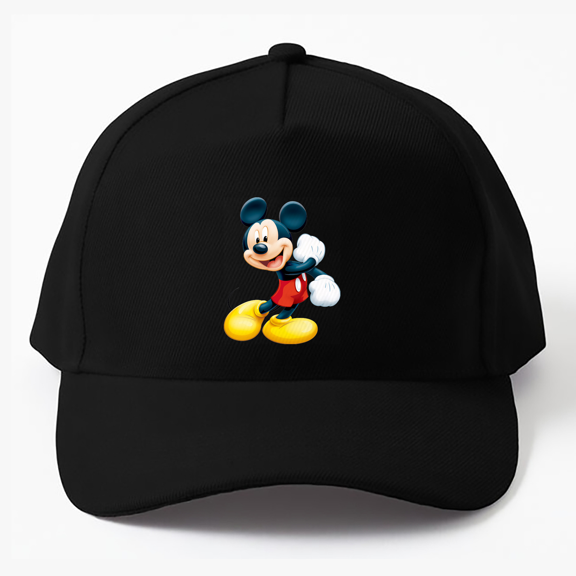 （画像用） ミッキーマウス Mickey Mouse ベースボールキャップ 綿100％ 男女兼用 帽子 スポーツ