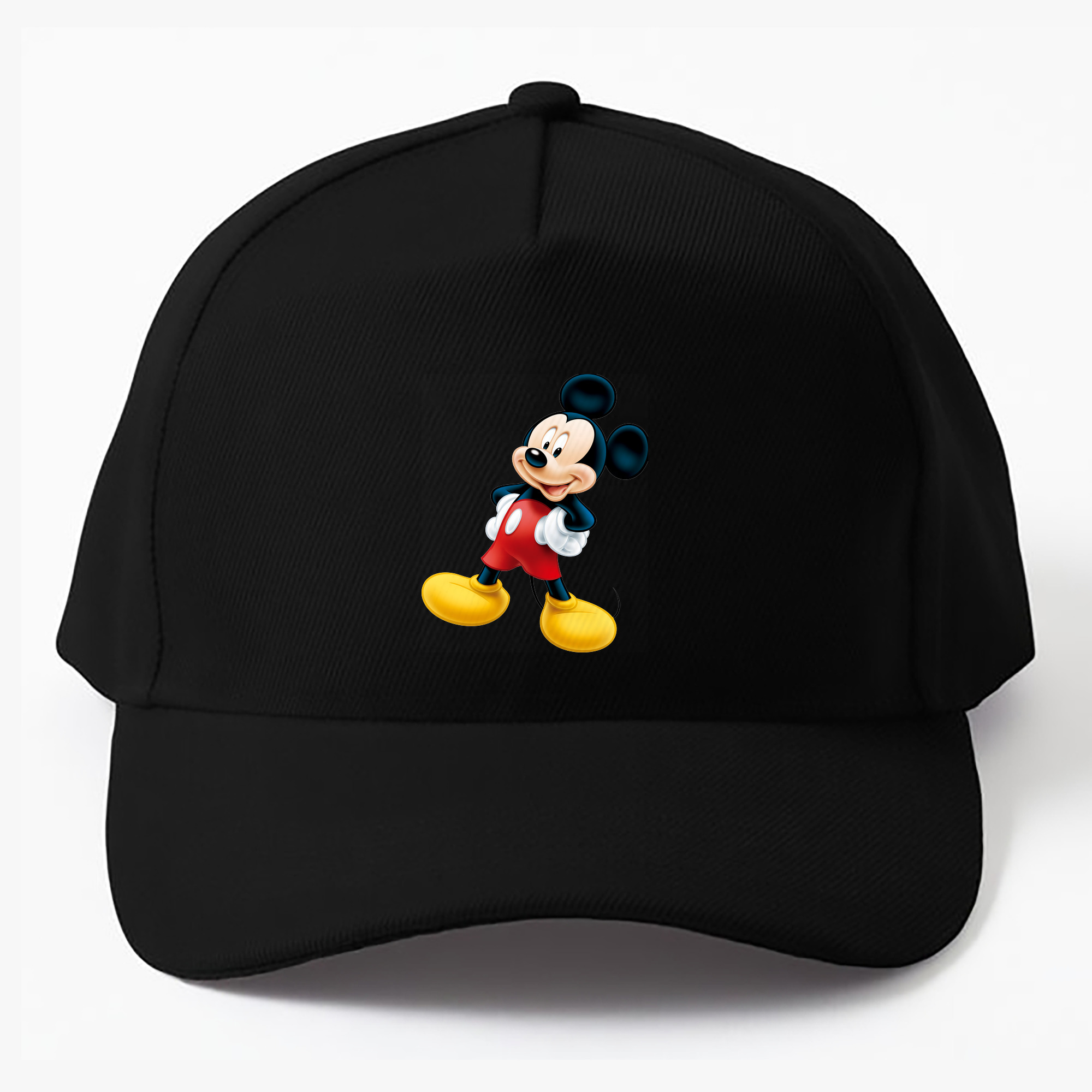 （画像用） ミッキーマウス Mickey Mouse ベースボールキャップ 綿100％ 男女兼用 帽子 スポーツ