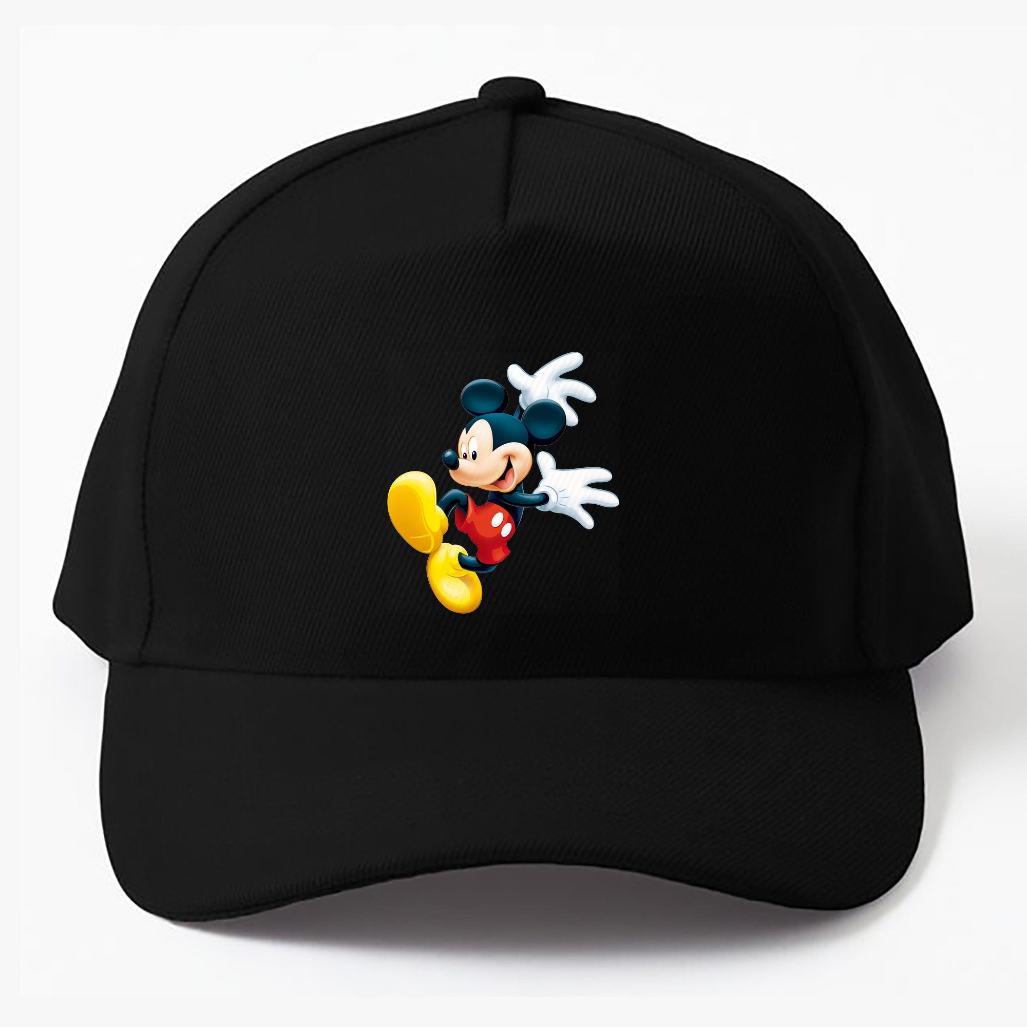 （画像用） ミッキーマウス Mickey Mouse ベースボールキャップ 綿100％ 男女兼用 帽子 スポーツ