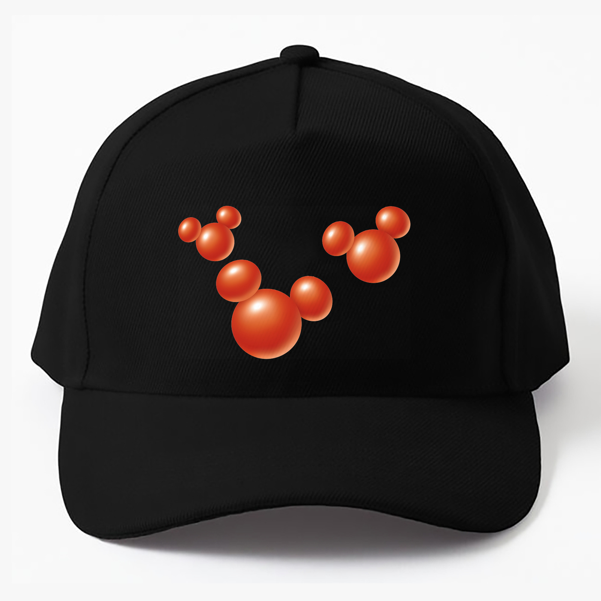 （画像用） ミッキーマウス Mickey Mouse ベースボールキャップ 綿100％ 男女兼用 帽子 スポーツ