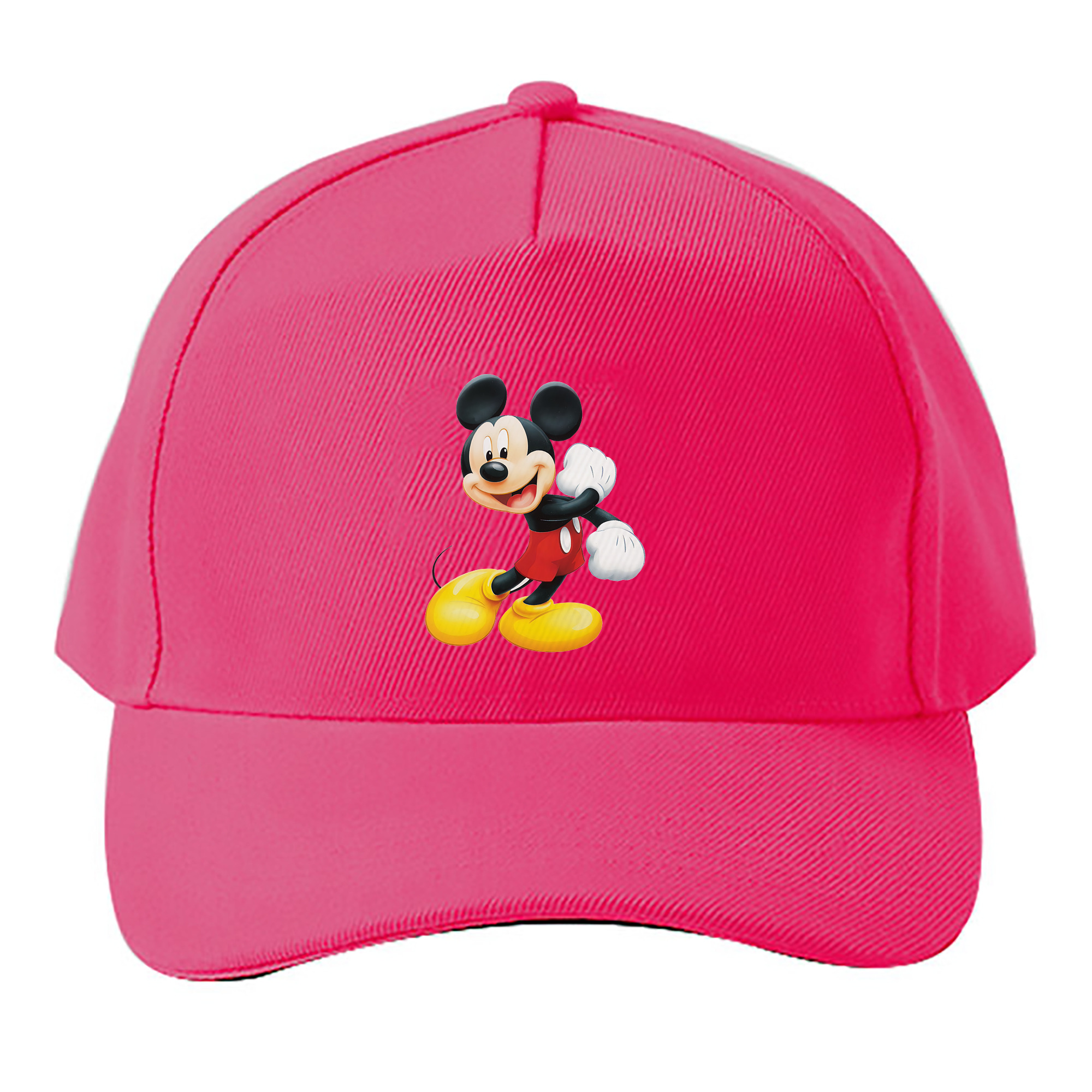 （画像用） ミッキーマウス Mickey Mouse ベースボールキャップ 綿100％ 男女兼用 帽子 スポーツ