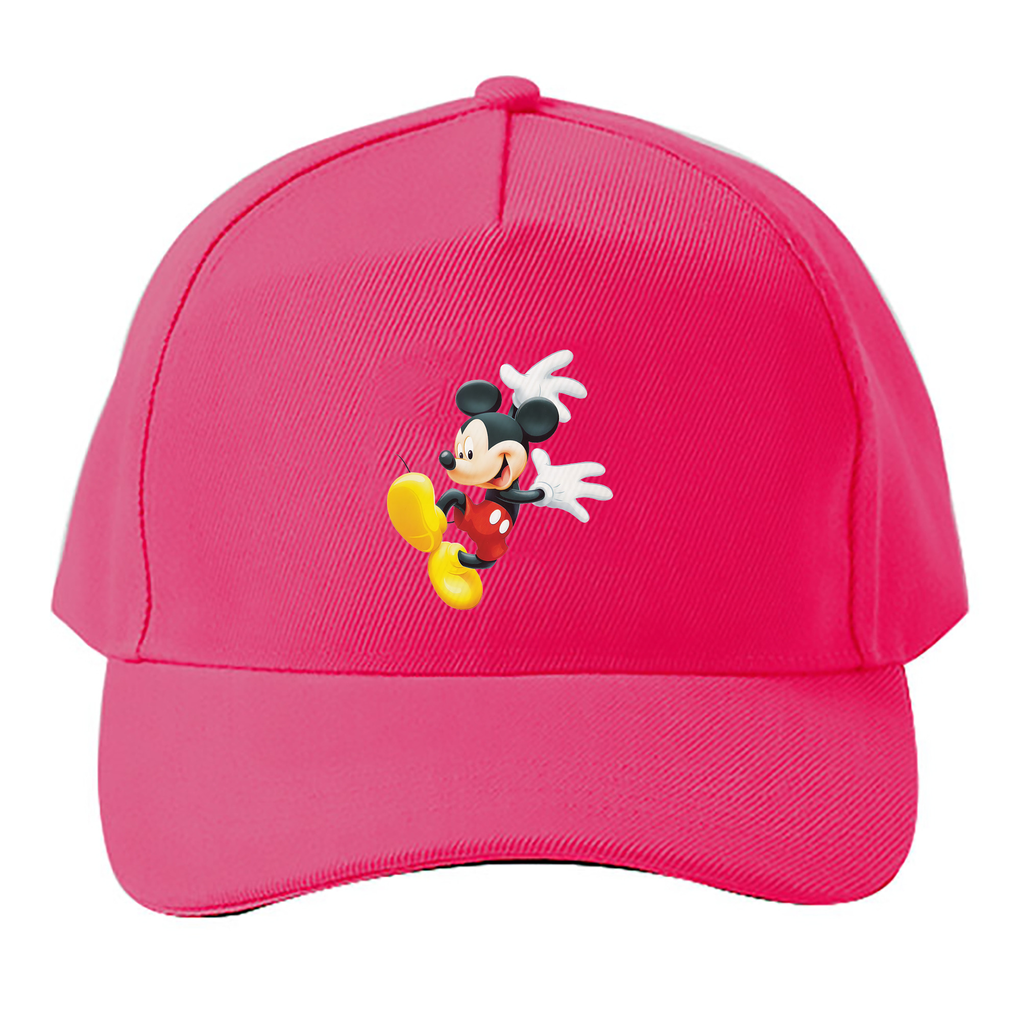 （画像用） ミッキーマウス Mickey Mouse ベースボールキャップ 綿100％ 男女兼用 帽子 スポーツ