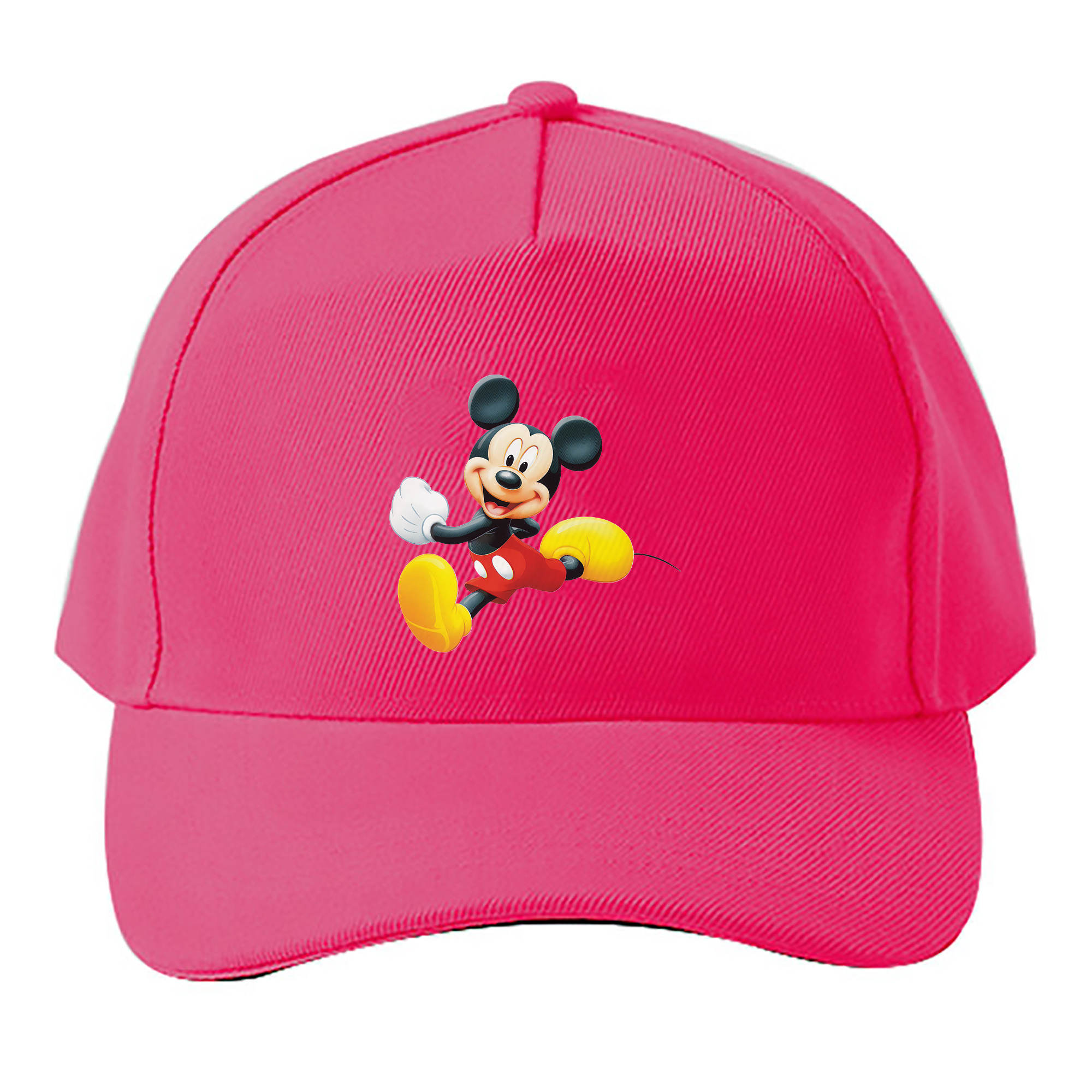 （画像用） ミッキーマウス Mickey Mouse ベースボールキャップ 綿100％ 男女兼用 帽子 スポーツ