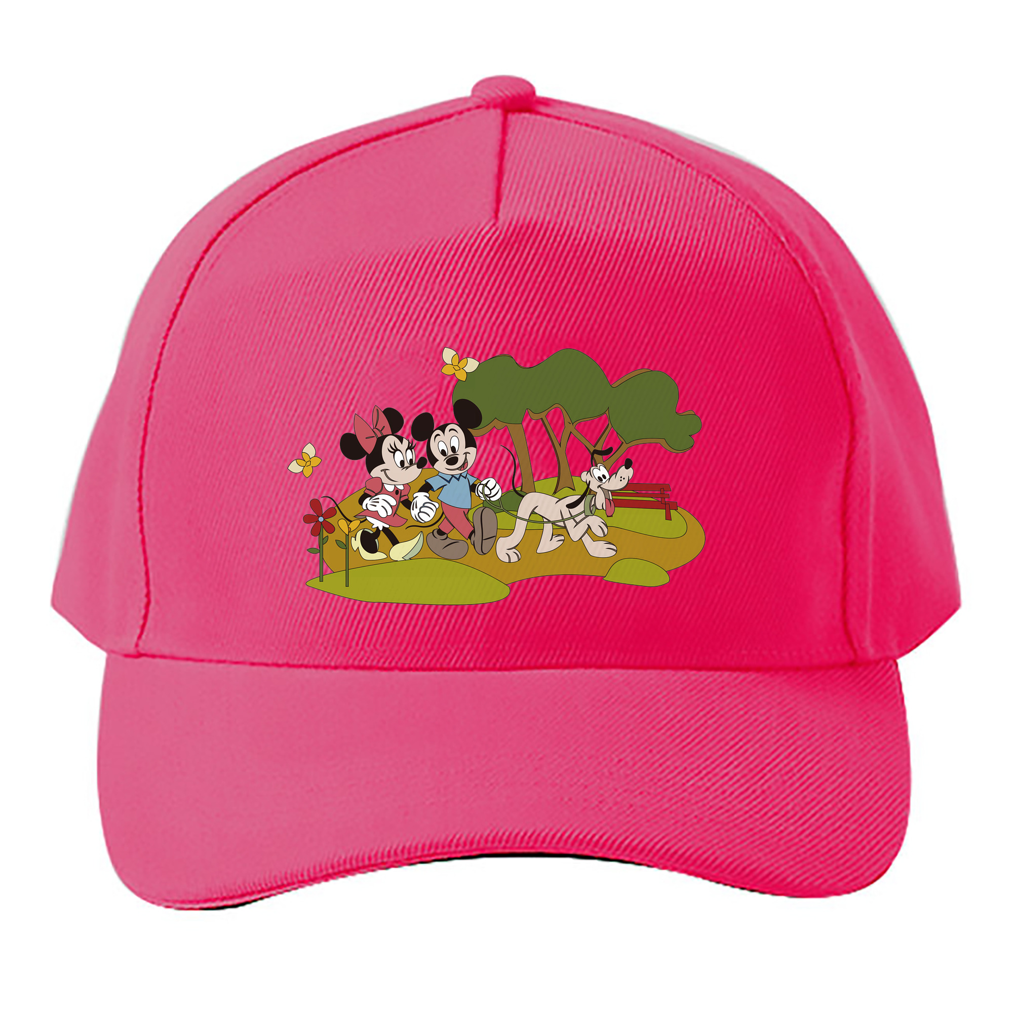 （画像用） ミッキーマウス Mickey Mouse ベースボールキャップ 綿100％ 男女兼用 帽子 スポーツ