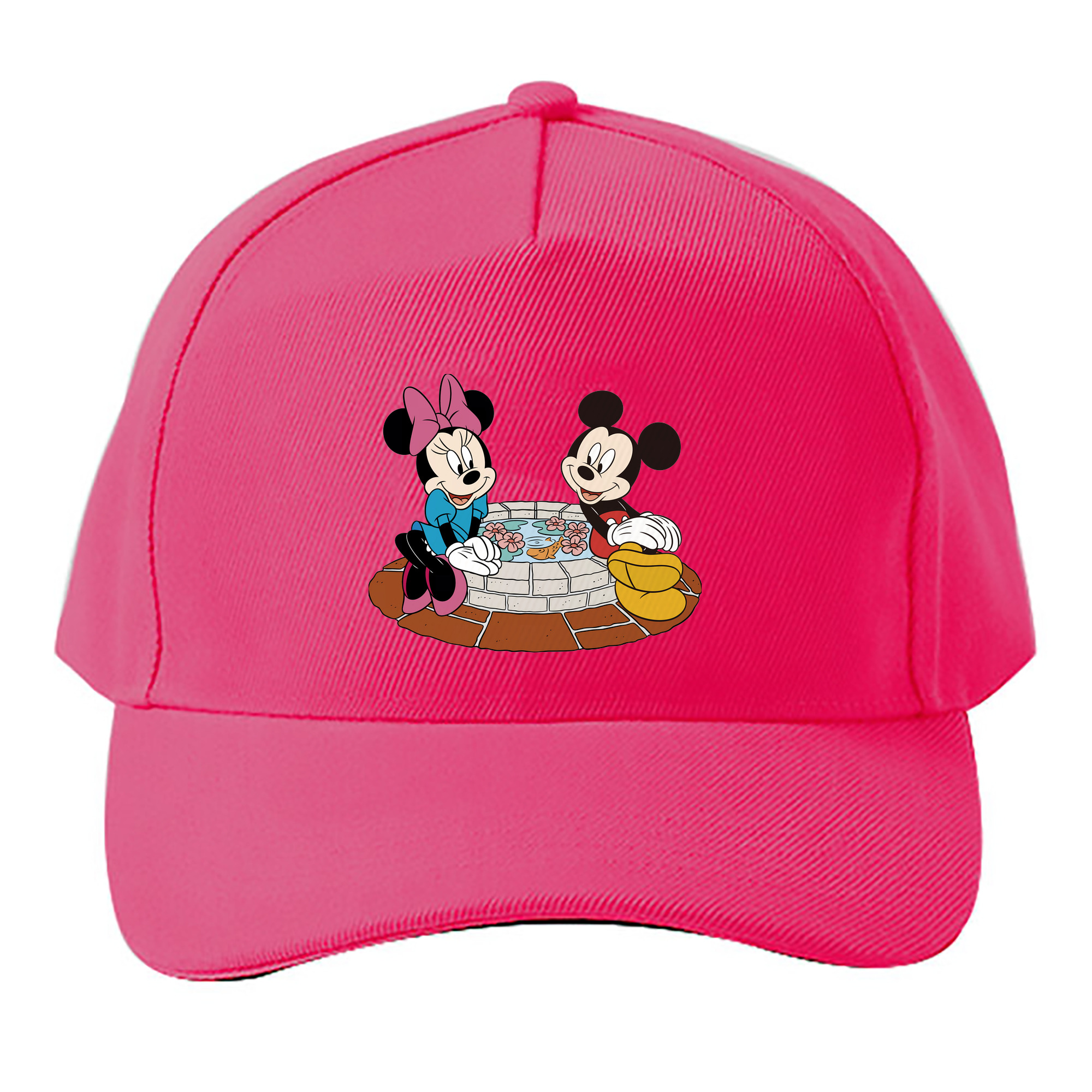 （画像用） ミッキーマウス Mickey Mouse ベースボールキャップ 綿100％ 男女兼用 帽子 スポーツ