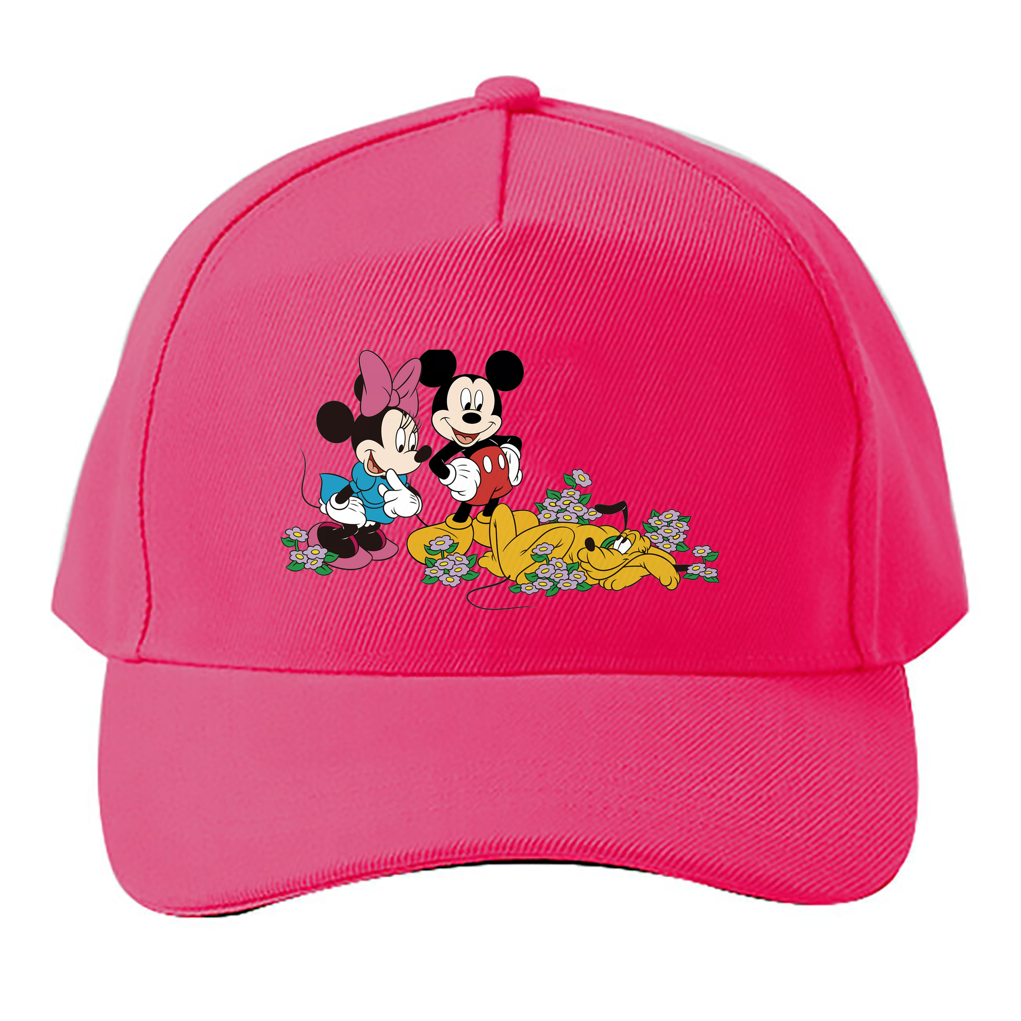 （画像用） ミッキーマウス Mickey Mouse ベースボールキャップ 綿100％ 男女兼用 帽子 スポーツ