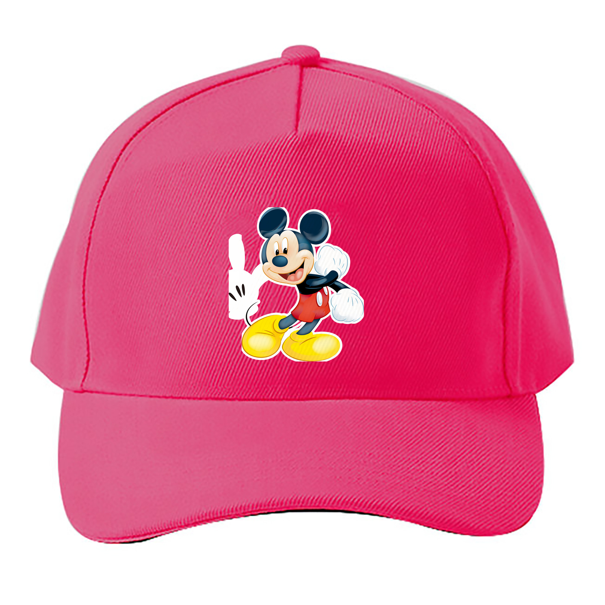 （画像用） ミッキーマウス Mickey Mouse ベースボールキャップ 綿100％ 男女兼用 帽子 スポーツ
