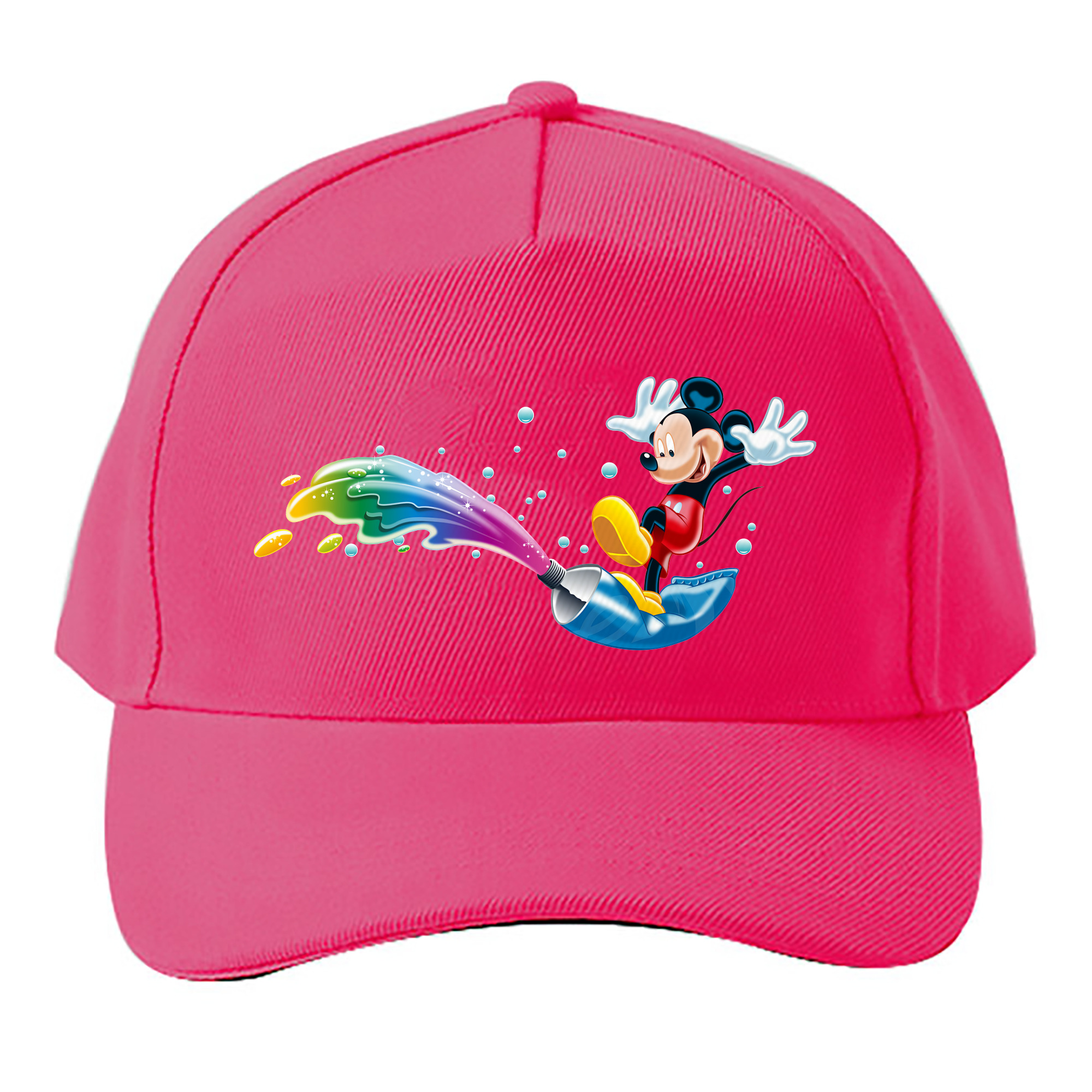 （画像用） ミッキーマウス Mickey Mouse ベースボールキャップ 綿100％ 男女兼用 帽子 スポーツ