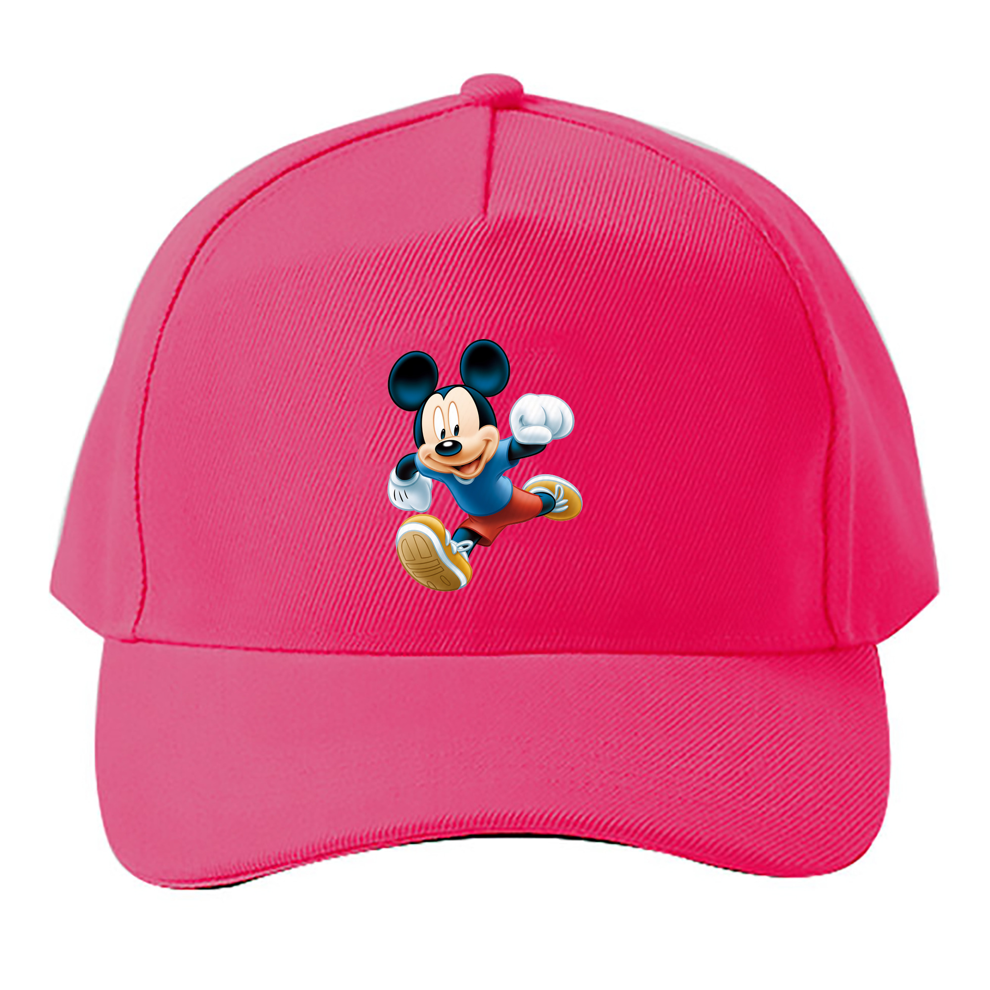 （画像用） ミッキーマウス Mickey Mouse ベースボールキャップ 綿100％ 男女兼用 帽子 スポーツ