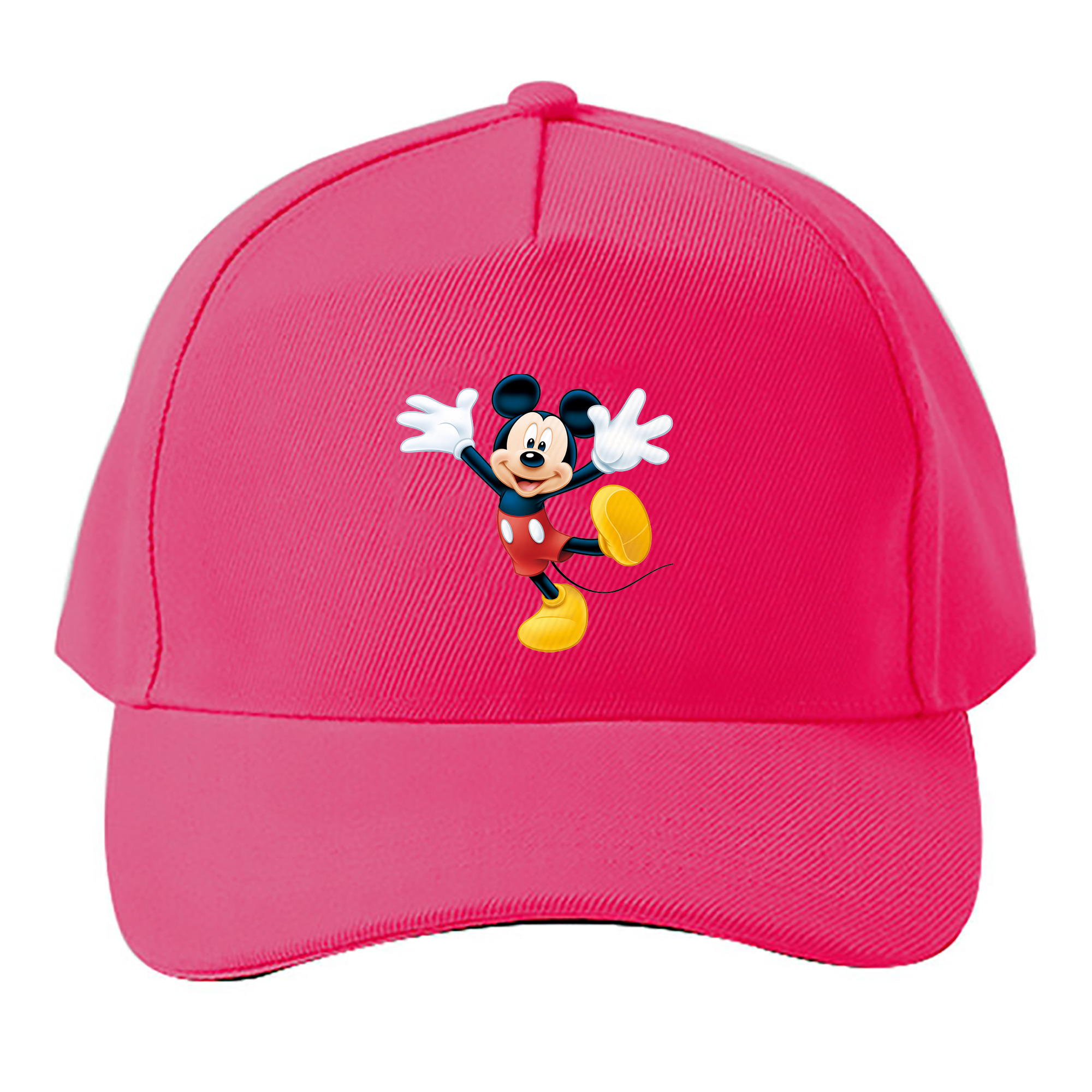 （画像用） ミッキーマウス Mickey Mouse ベースボールキャップ 綿100％ 男女兼用 帽子 スポーツ