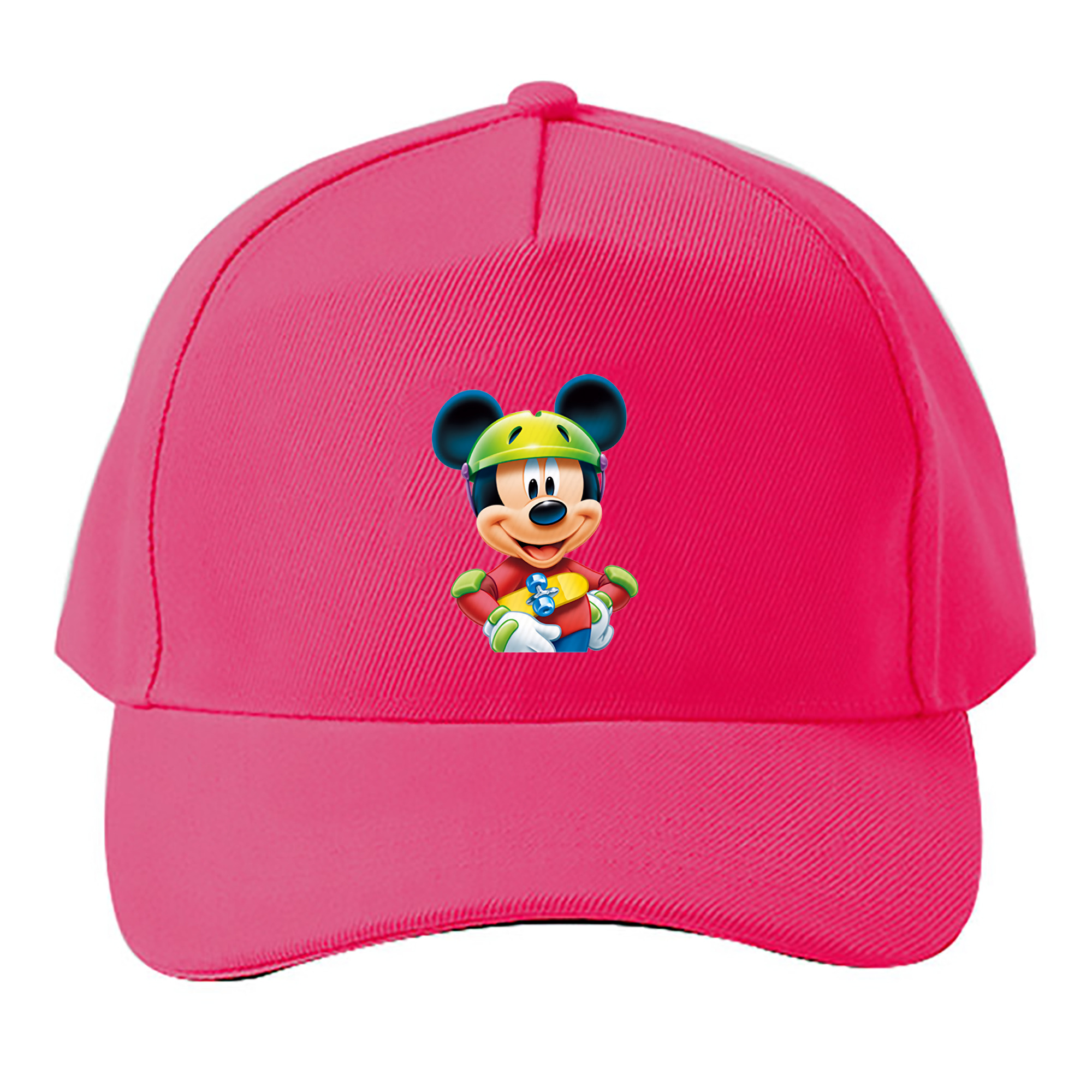 （画像用） ミッキーマウス Mickey Mouse ベースボールキャップ 綿100％ 男女兼用 帽子 スポーツ
