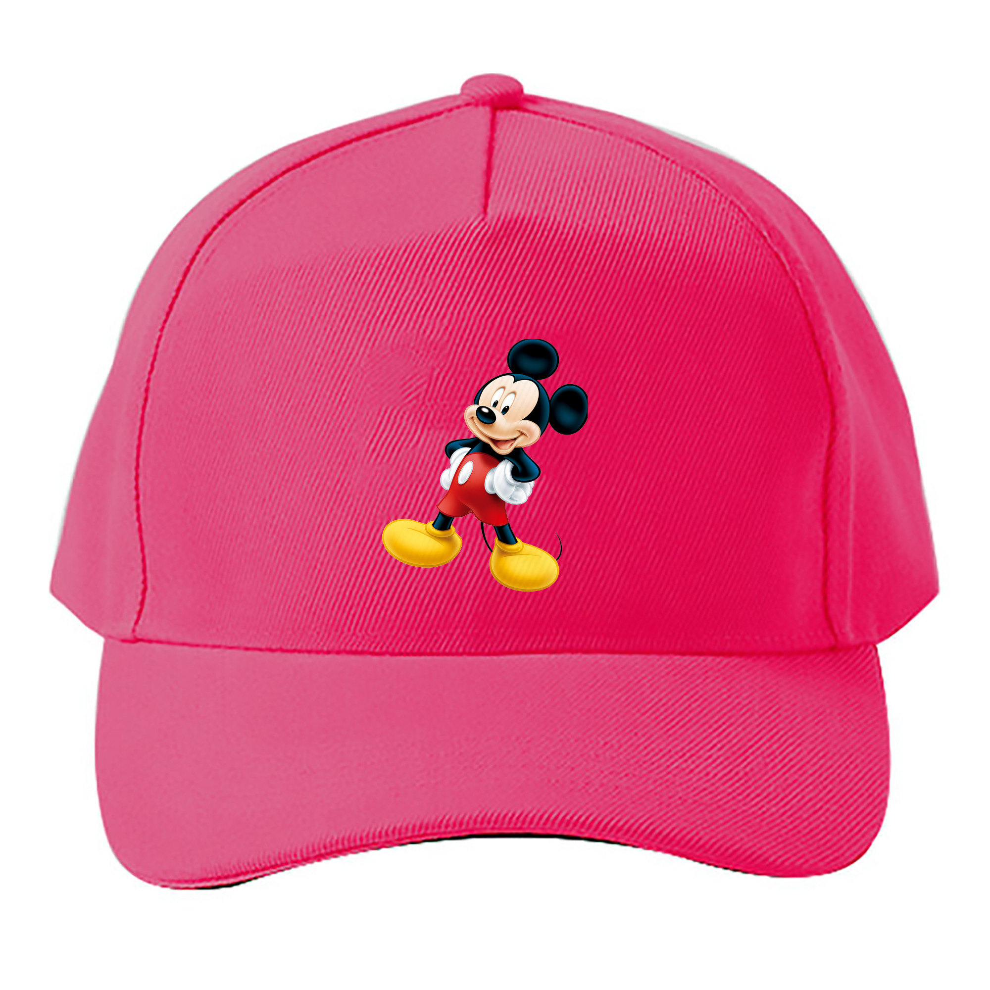 （画像用） ミッキーマウス Mickey Mouse ベースボールキャップ 綿100％ 男女兼用 帽子 スポーツ