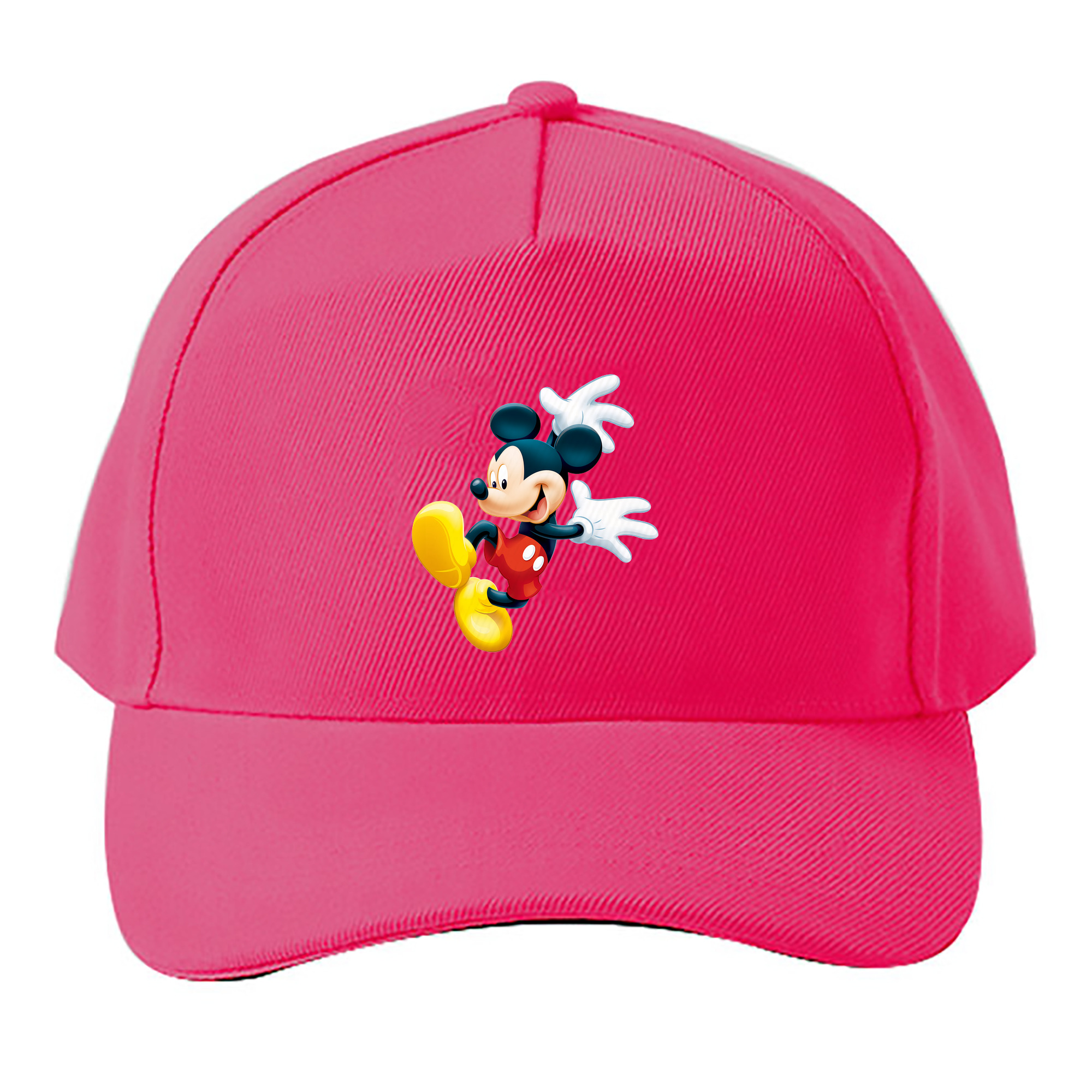 （画像用） ミッキーマウス Mickey Mouse ベースボールキャップ 綿100％ 男女兼用 帽子 スポーツ