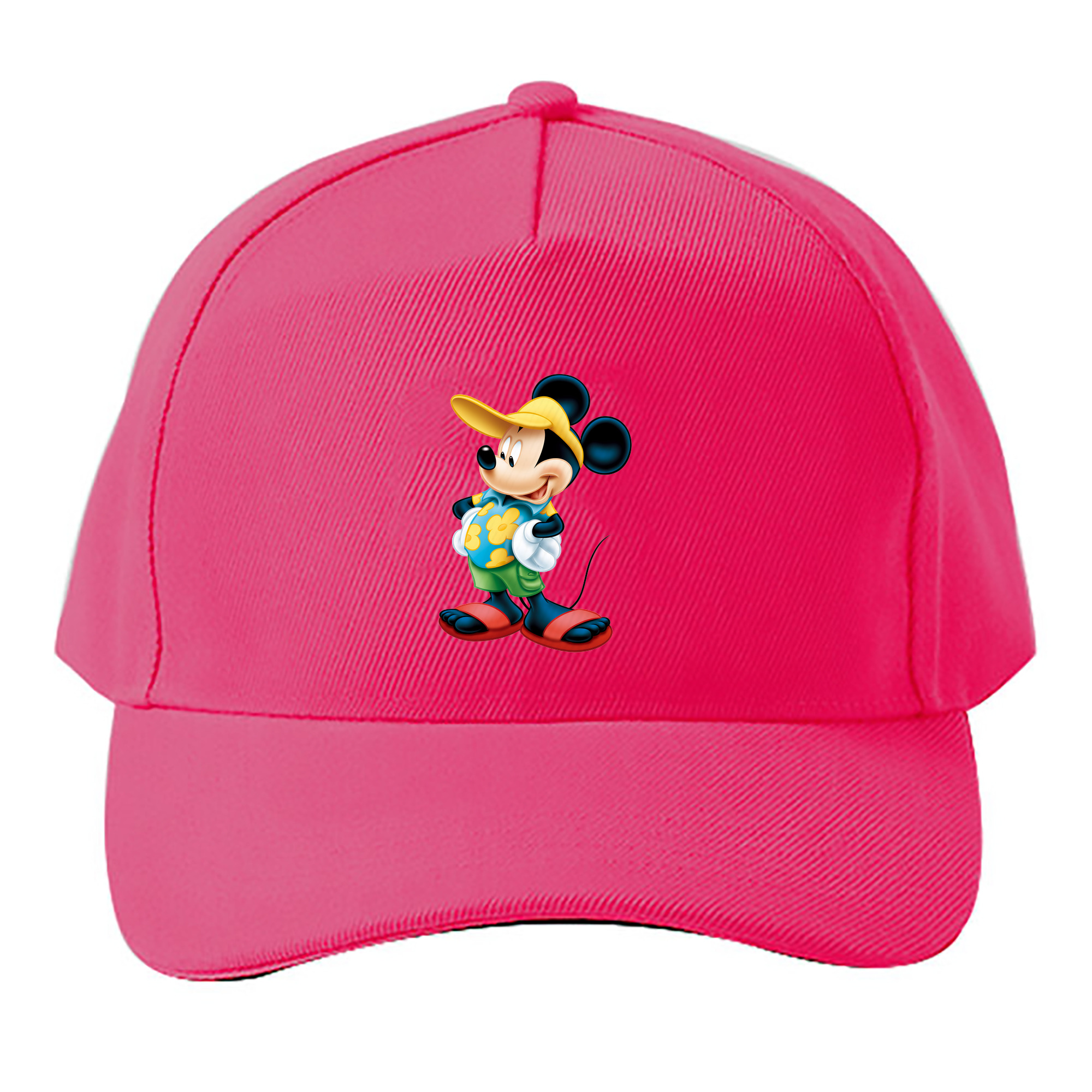 （画像用） ミッキーマウス Mickey Mouse ベースボールキャップ 綿100％ 男女兼用 帽子 スポーツ
