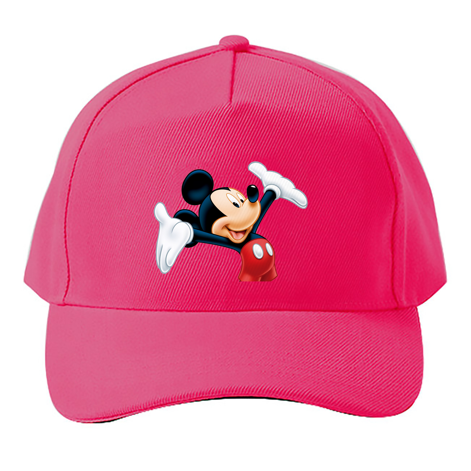（画像用） ミッキーマウス Mickey Mouse ベースボールキャップ 綿100％ 男女兼用 帽子 スポーツ