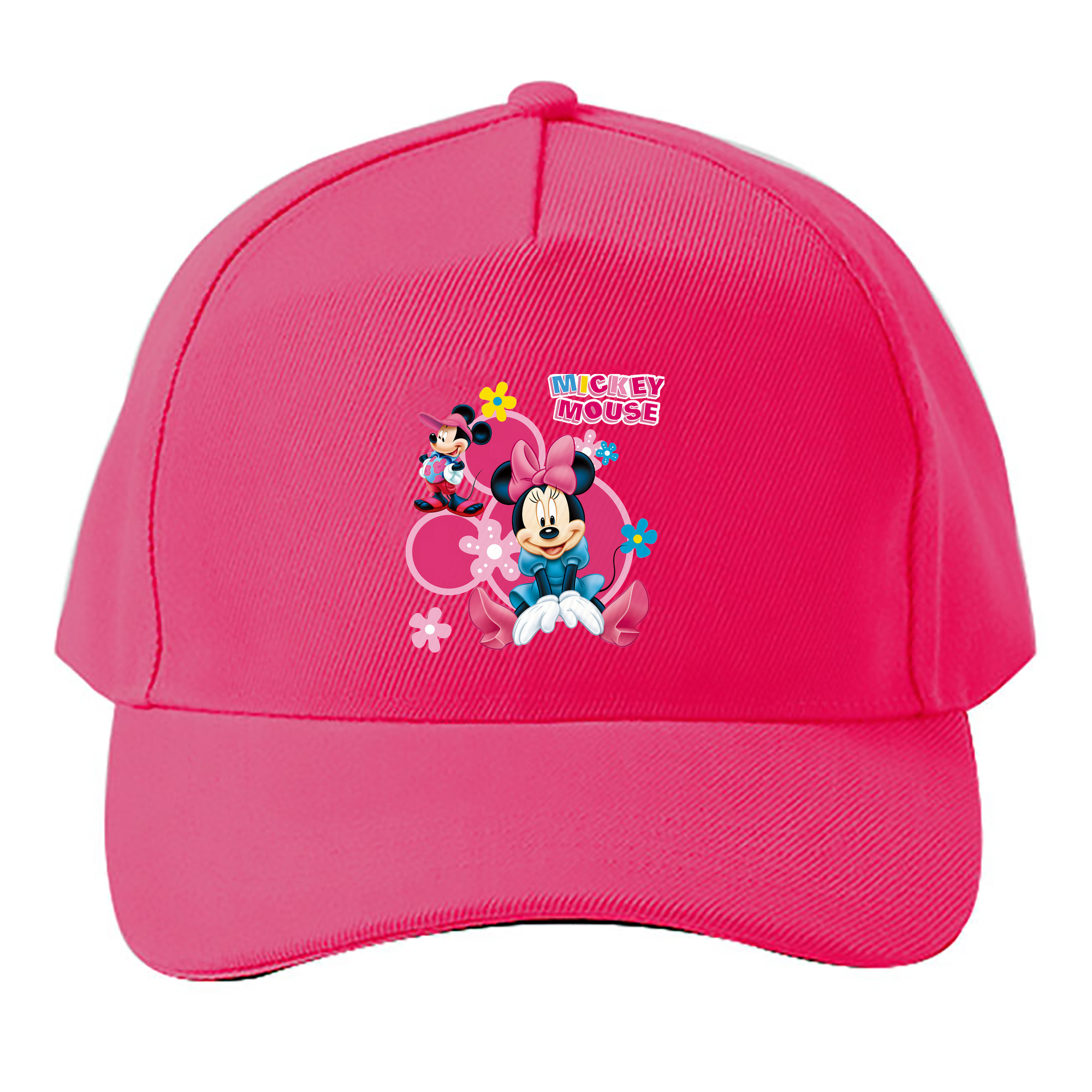 （画像用） ミッキーマウス Mickey Mouse ベースボールキャップ 綿100％ 男女兼用 帽子 スポーツ