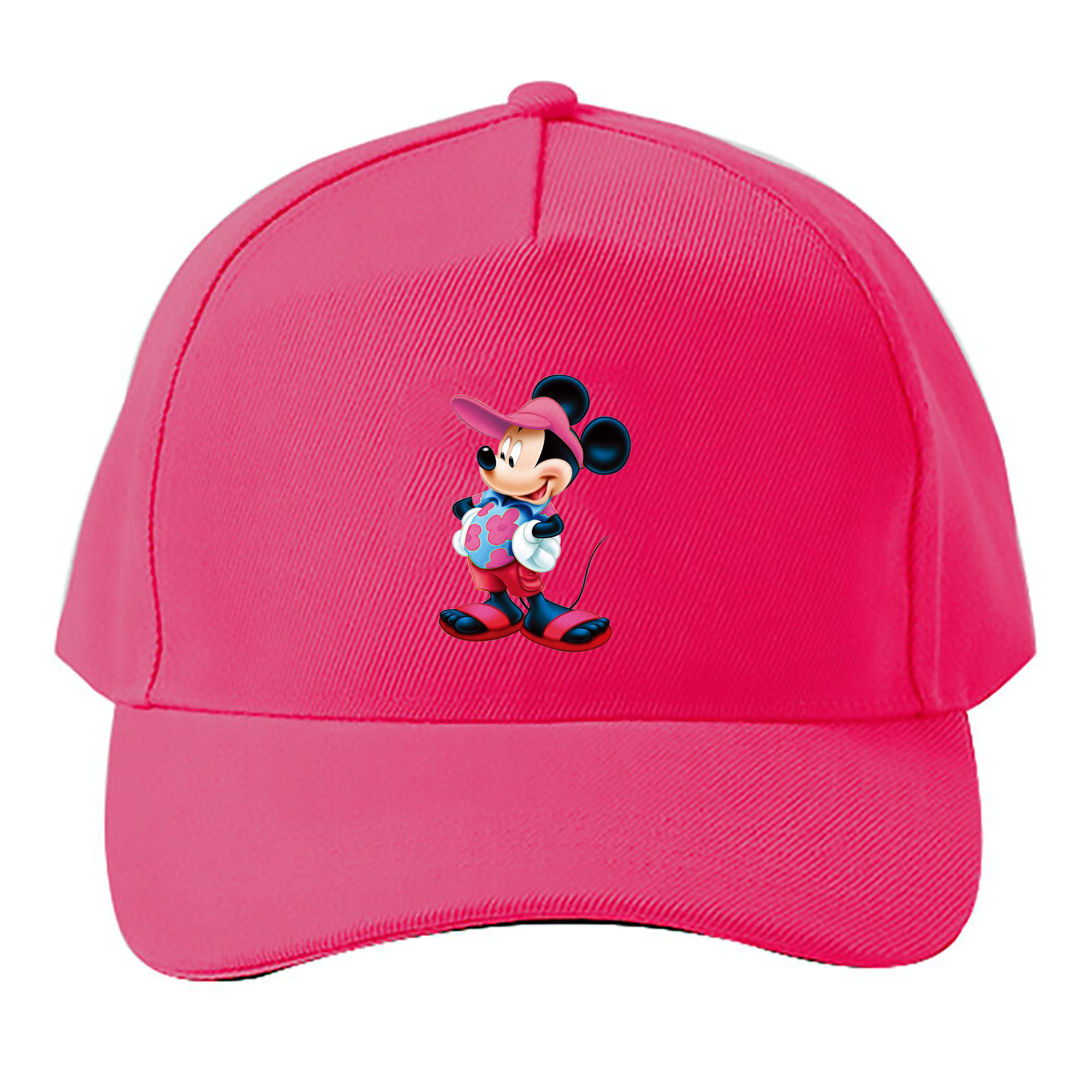 （画像用） ミッキーマウス Mickey Mouse ベースボールキャップ 綿100％ 男女兼用 帽子 スポーツ