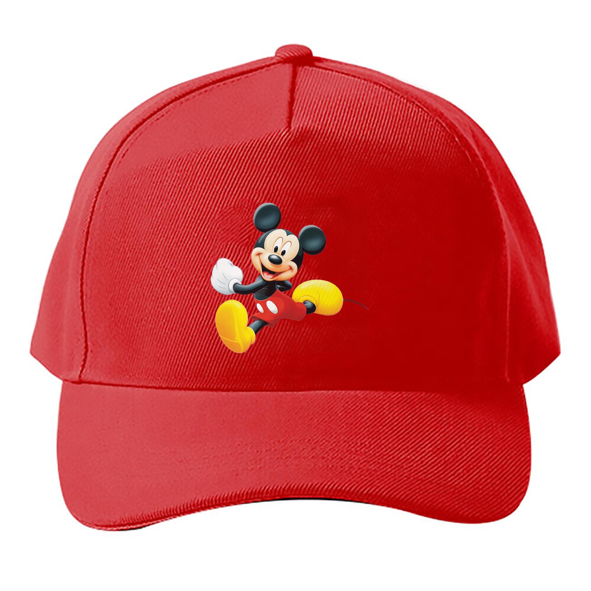 （画像用） ミッキーマウス Mickey Mouse ベースボールキャップ 綿100％ 男女兼用 帽子 スポーツ