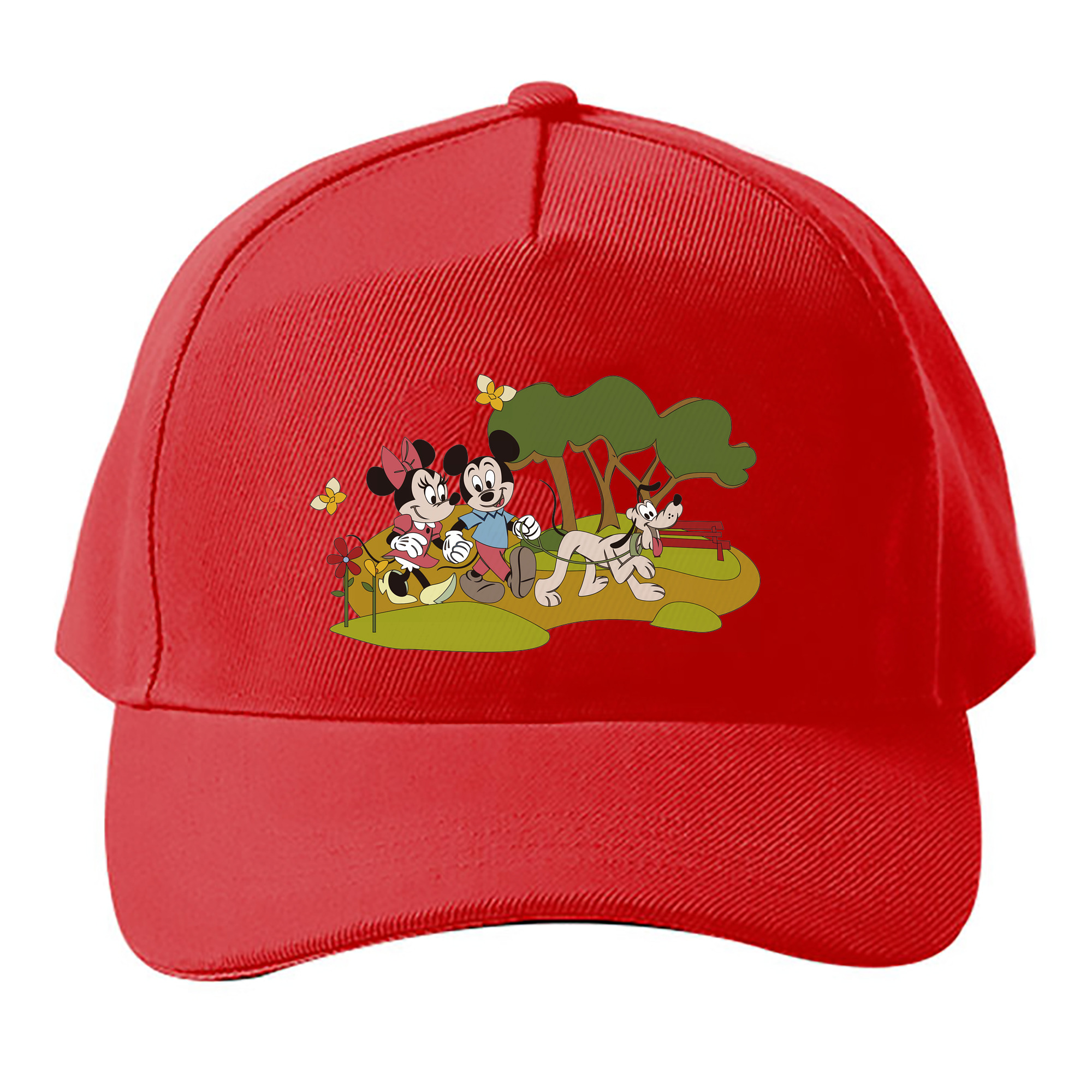 （画像用） ミッキーマウス Mickey Mouse ベースボールキャップ 綿100％ 男女兼用 帽子 スポーツ