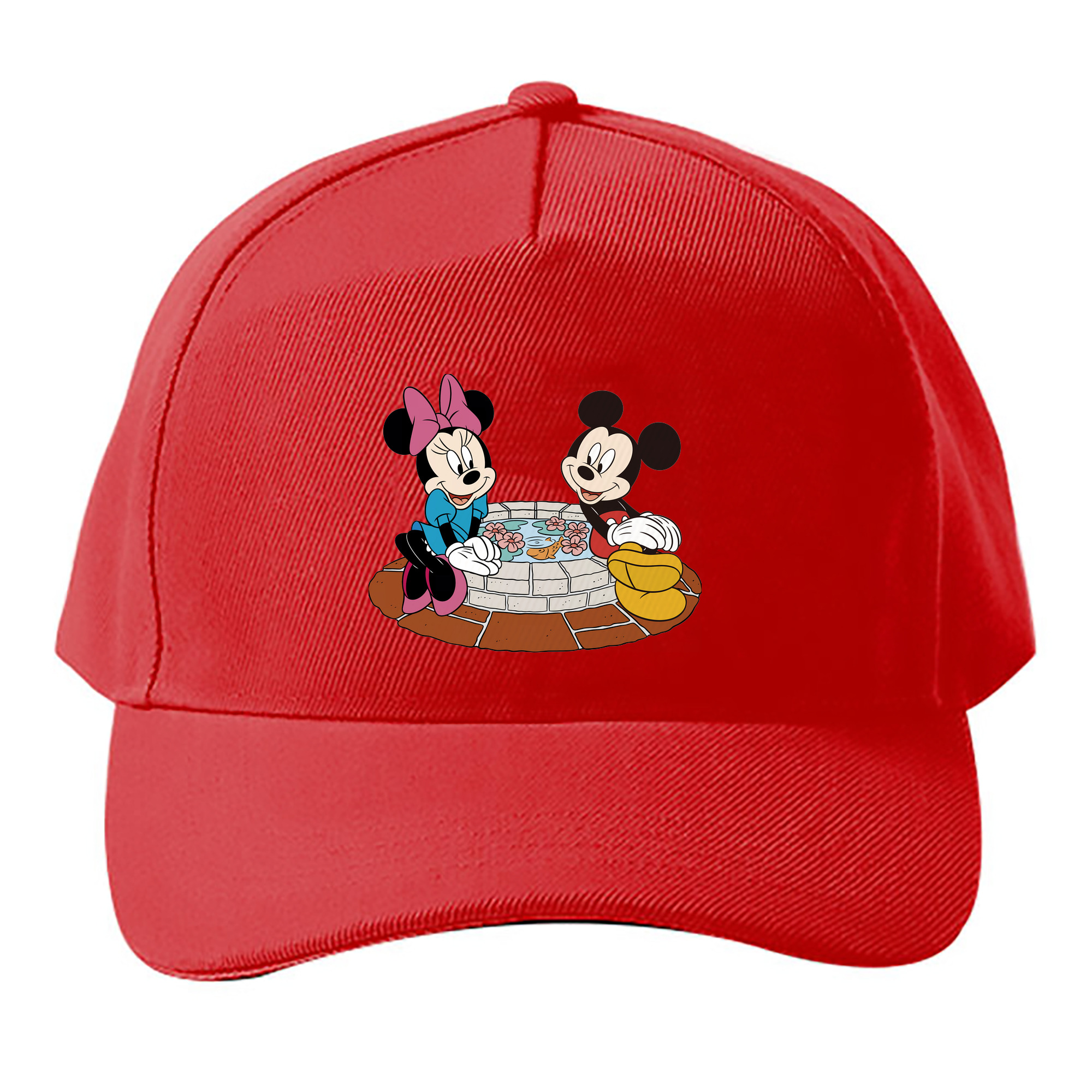 （画像用） ミッキーマウス Mickey Mouse ベースボールキャップ 綿100％ 男女兼用 帽子 スポーツ