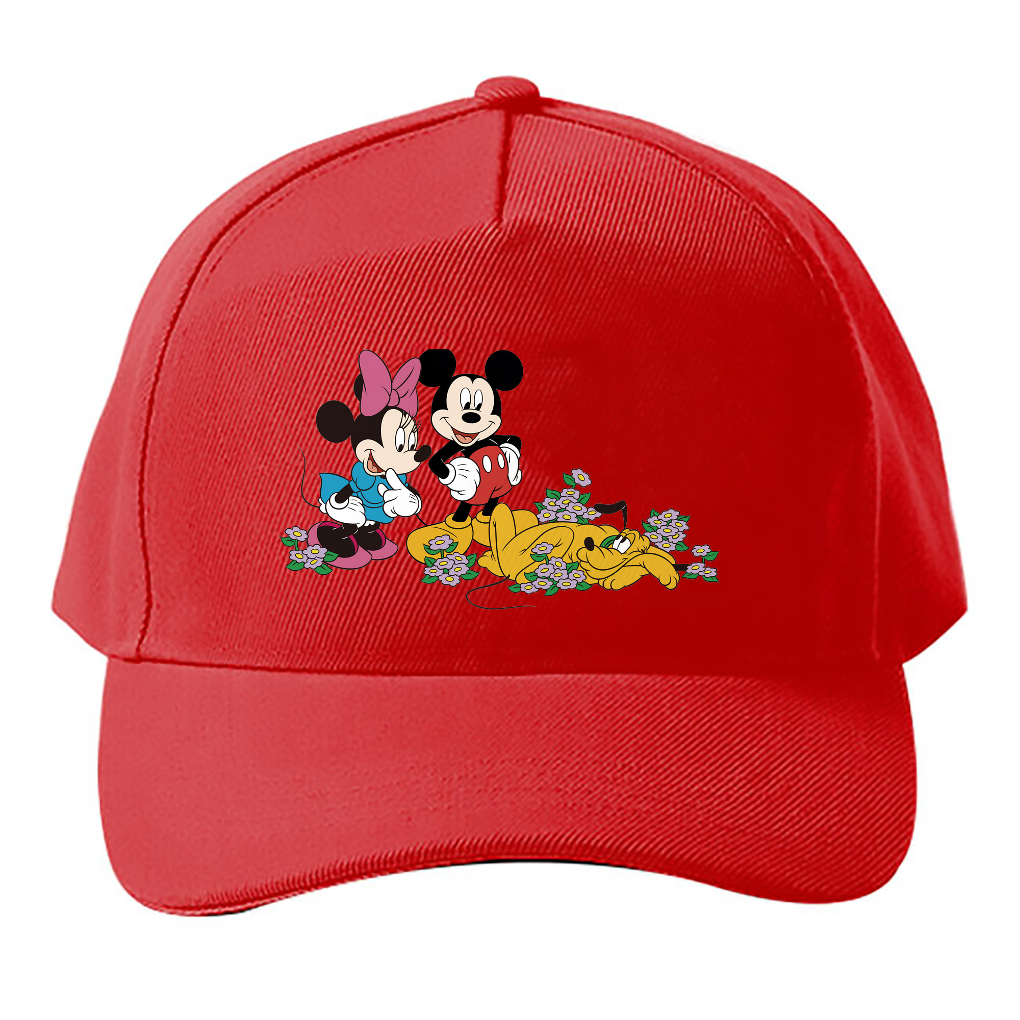 （画像用） ミッキーマウス Mickey Mouse ベースボールキャップ 綿100％ 男女兼用 帽子 スポーツ