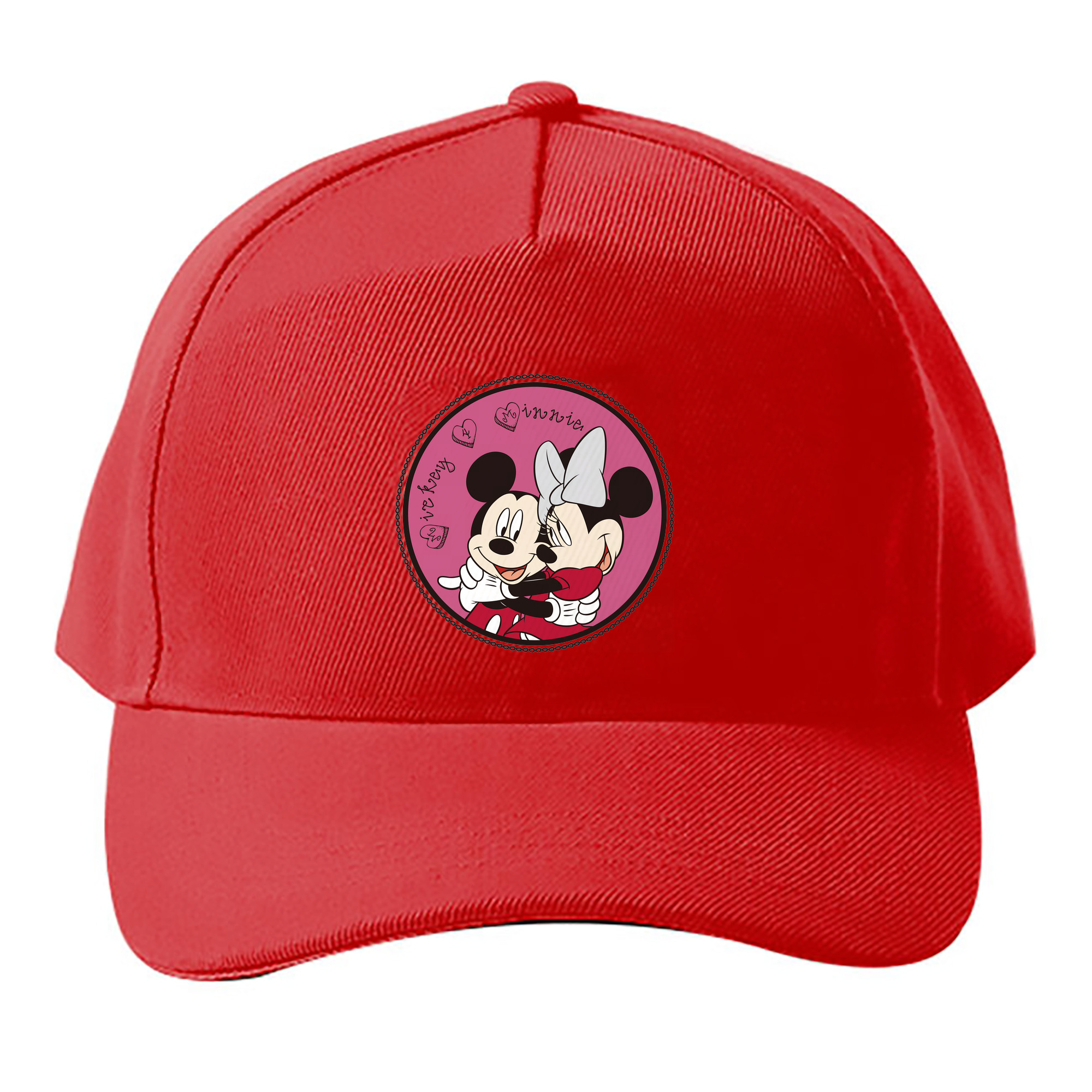 （画像用） ミッキーマウス Mickey Mouse ベースボールキャップ 綿100％ 男女兼用 帽子 スポーツ