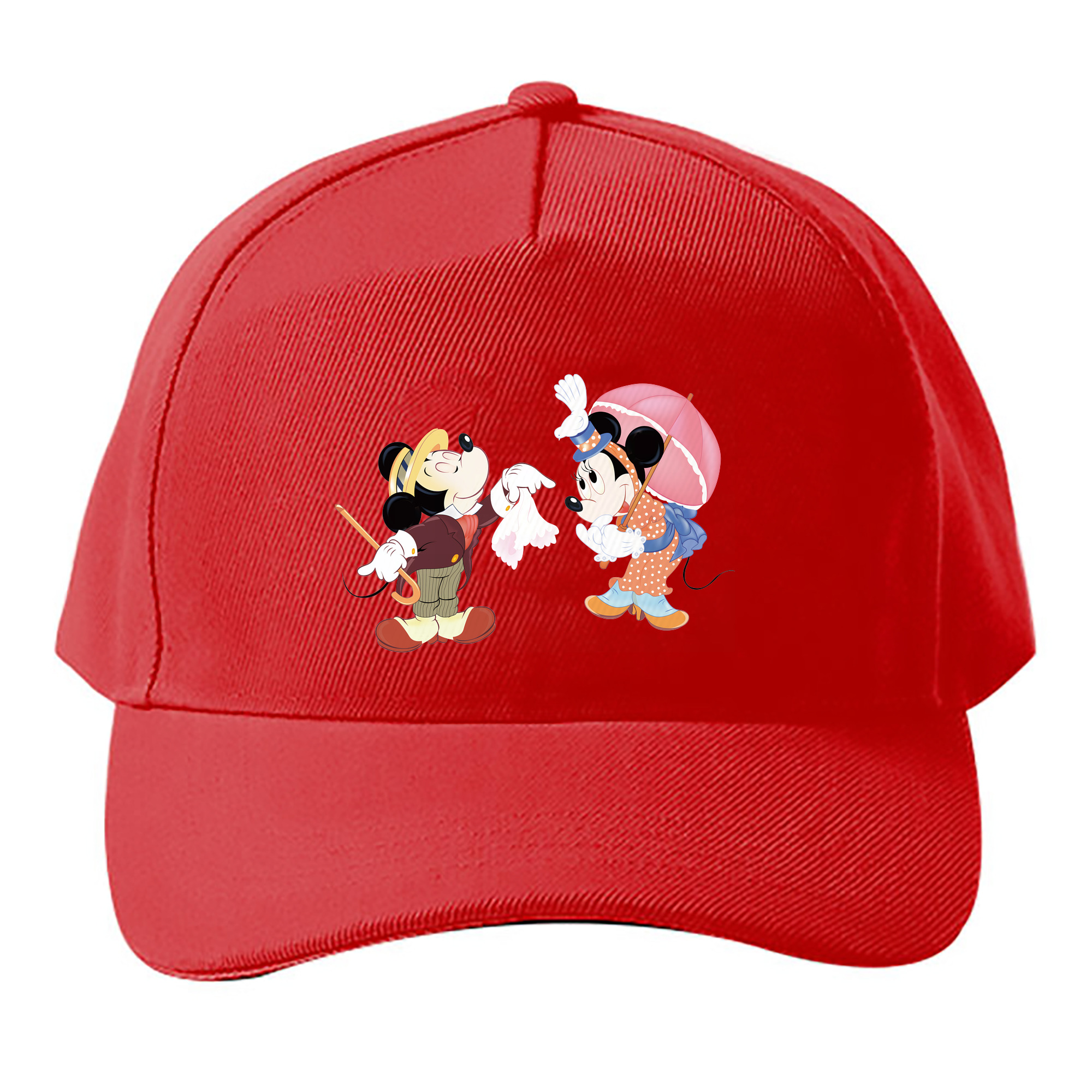 （画像用） ミッキーマウス Mickey Mouse ベースボールキャップ 綿100％ 男女兼用 帽子 スポーツ