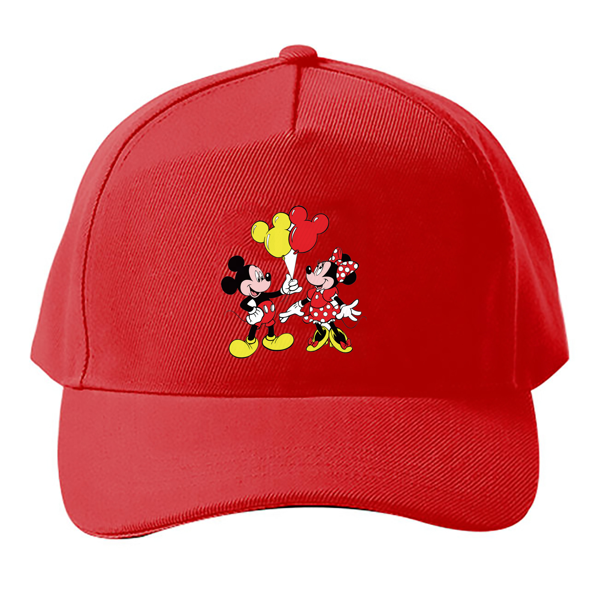 （画像用） ミッキーマウス Mickey Mouse ベースボールキャップ 綿100％ 男女兼用 帽子 スポーツ