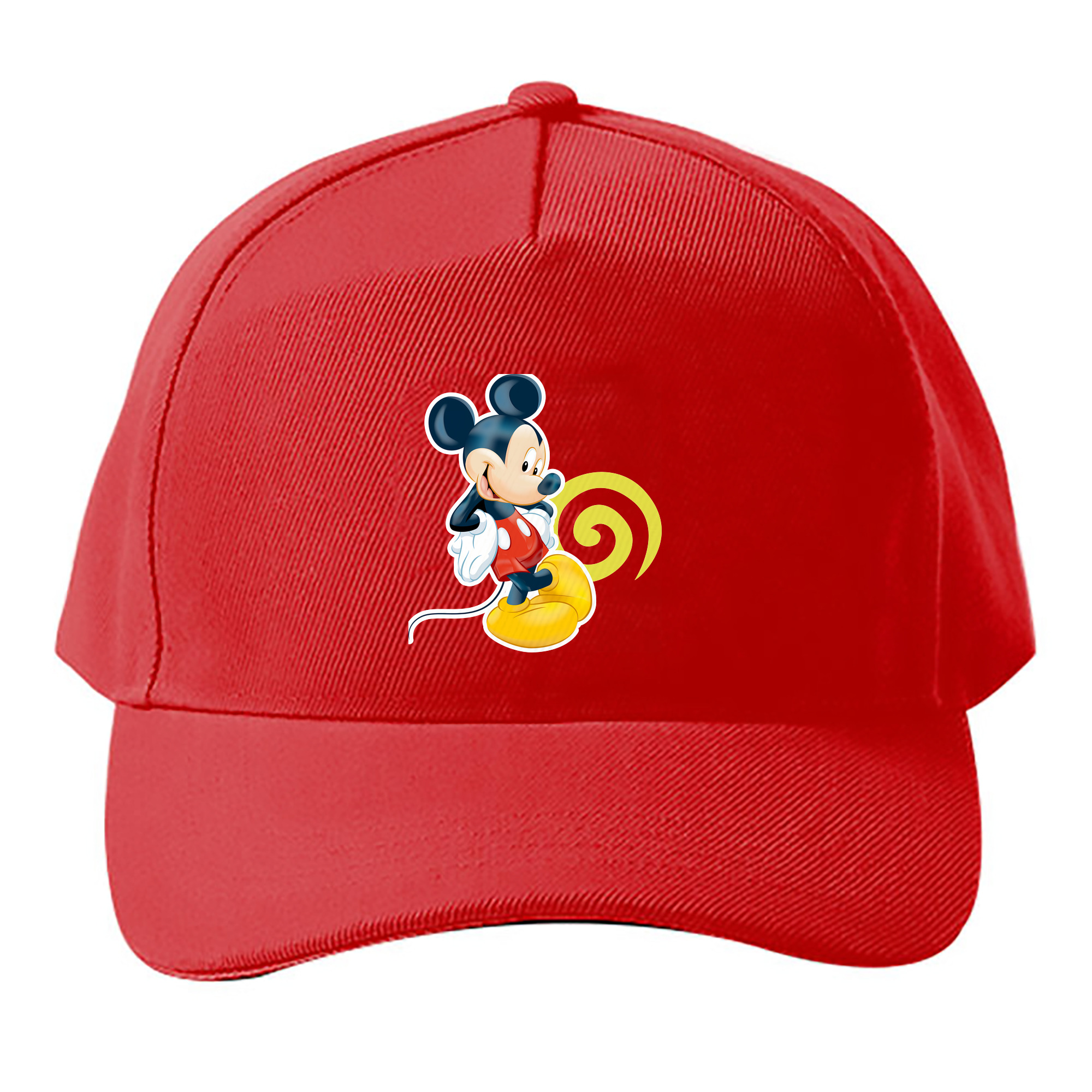 （画像用） ミッキーマウス Mickey Mouse ベースボールキャップ 綿100％ 男女兼用 帽子 スポーツ