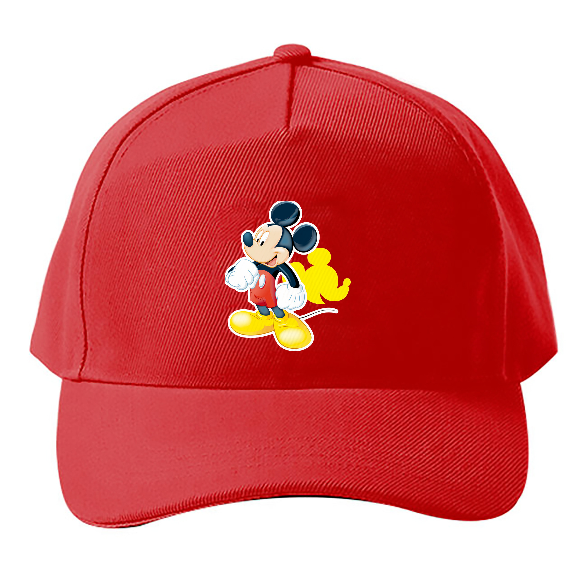 （画像用） ミッキーマウス Mickey Mouse ベースボールキャップ 綿100％ 男女兼用 帽子 スポーツ