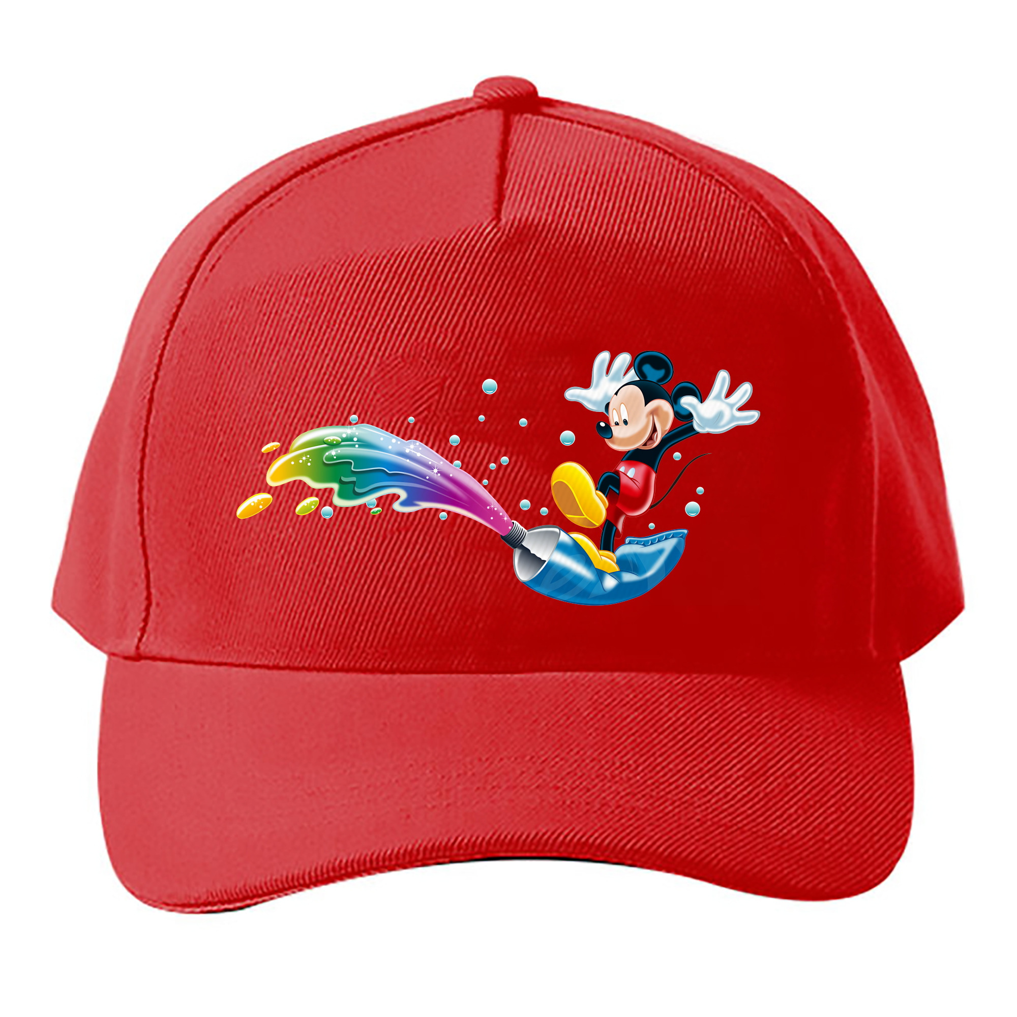 （画像用） ミッキーマウス Mickey Mouse ベースボールキャップ 綿100％ 男女兼用 帽子 スポーツ
