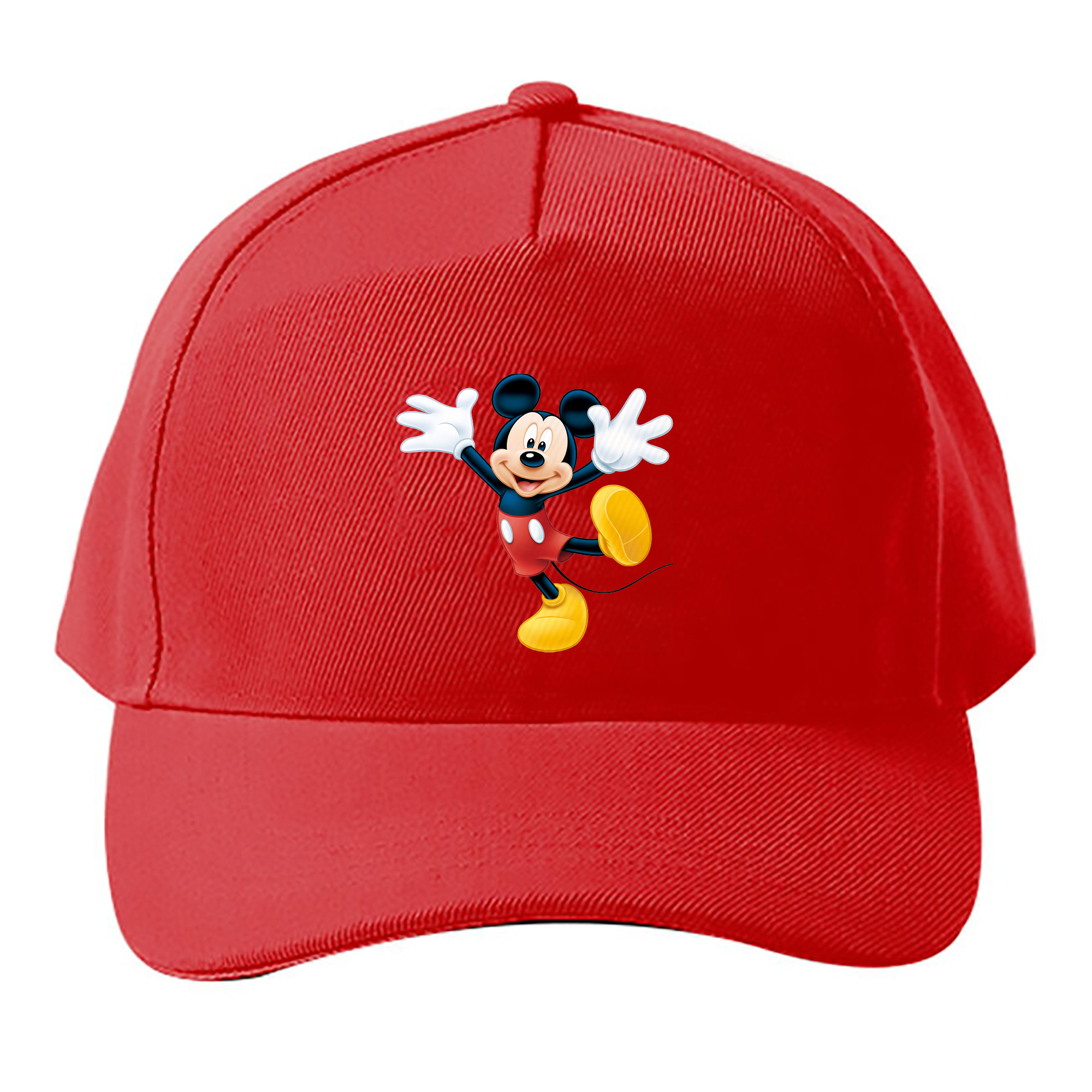 （画像用） ミッキーマウス Mickey Mouse ベースボールキャップ 綿100％ 男女兼用 帽子 スポーツ