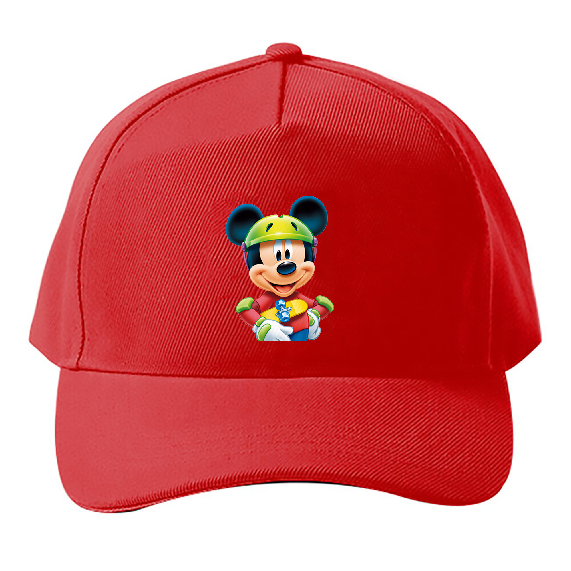 （画像用） ミッキーマウス Mickey Mouse ベースボールキャップ 綿100％ 男女兼用 帽子 スポーツ
