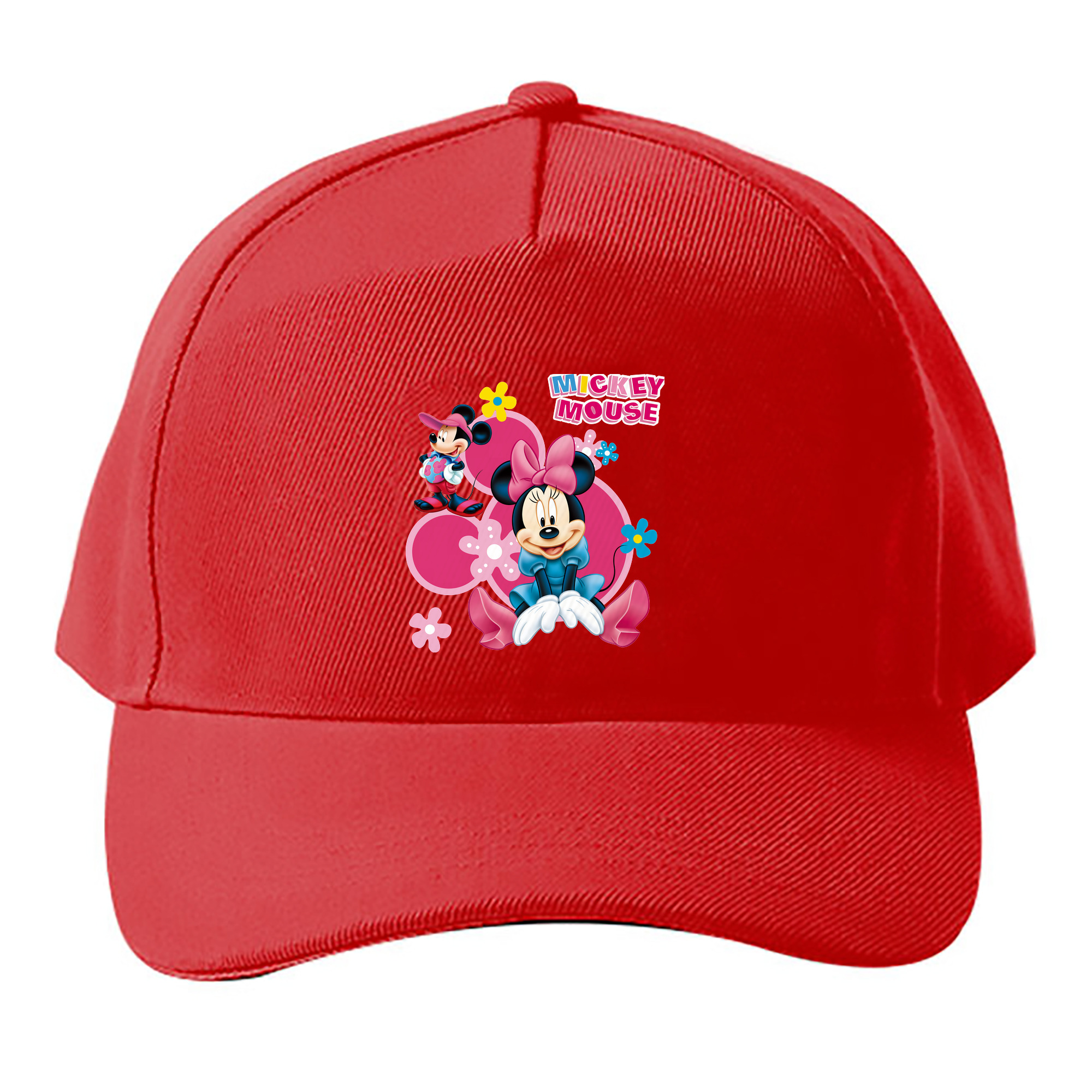 （画像用） ミッキーマウス Mickey Mouse ベースボールキャップ 綿100％ 男女兼用 帽子 スポーツ