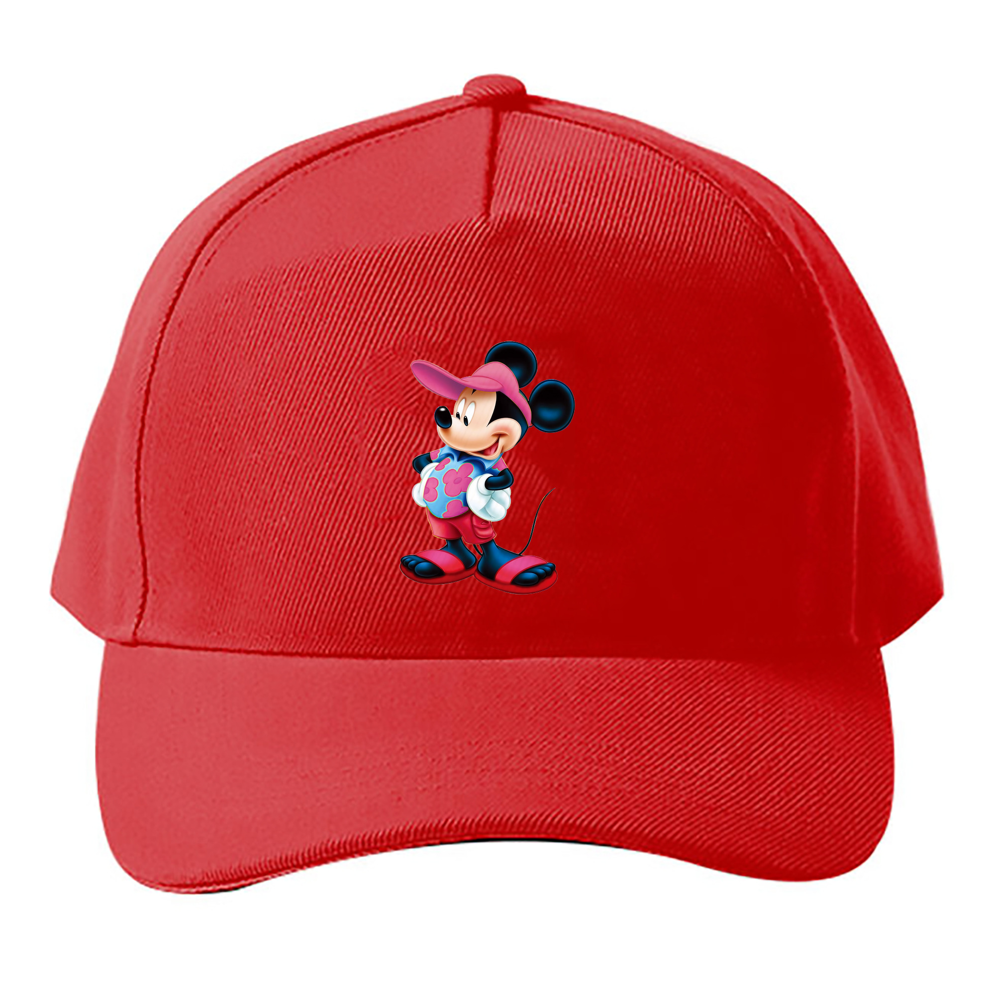 （画像用） ミッキーマウス Mickey Mouse ベースボールキャップ 綿100％ 男女兼用 帽子 スポーツ