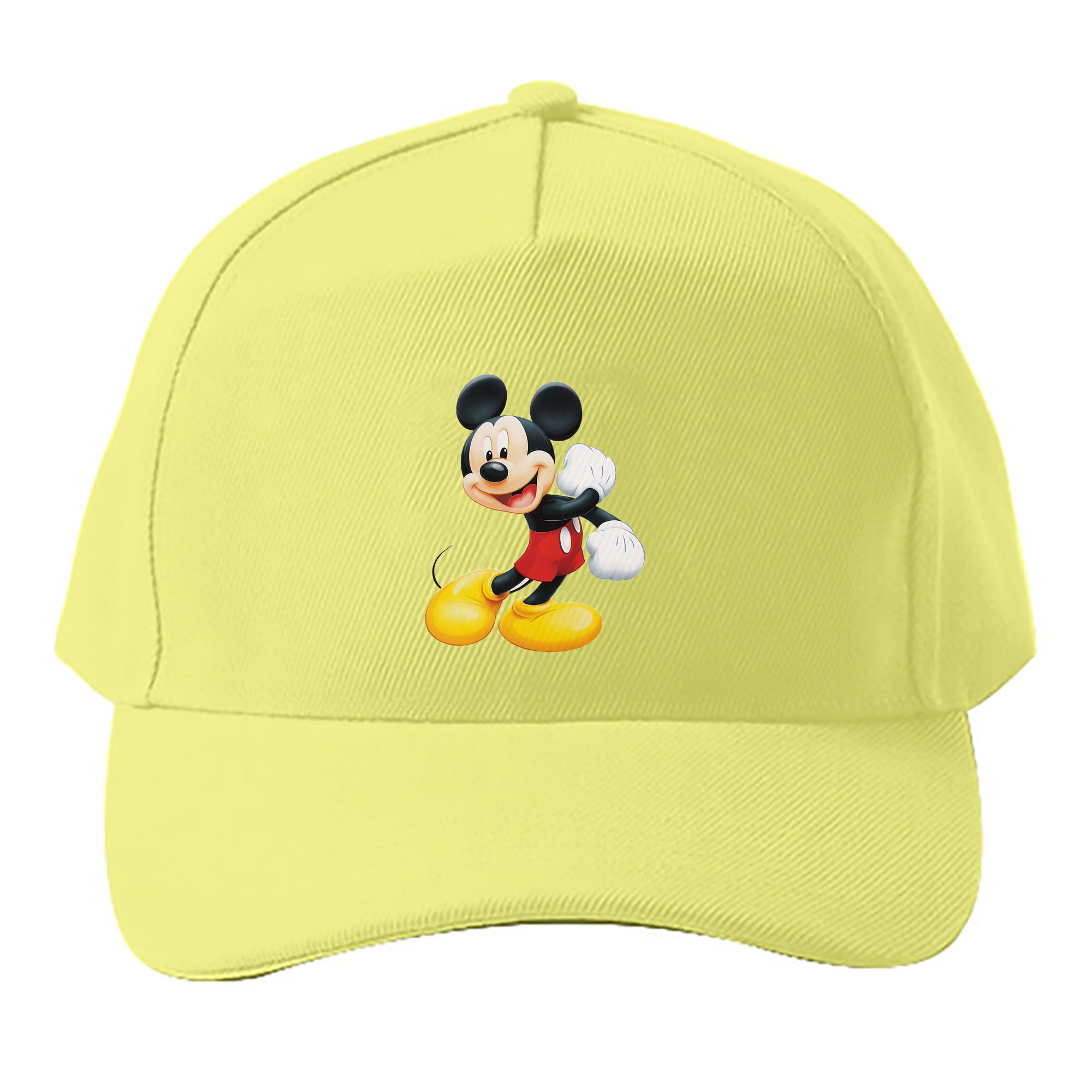 （画像用） ミッキーマウス Mickey Mouse ベースボールキャップ 綿100％ 男女兼用 帽子 スポーツ