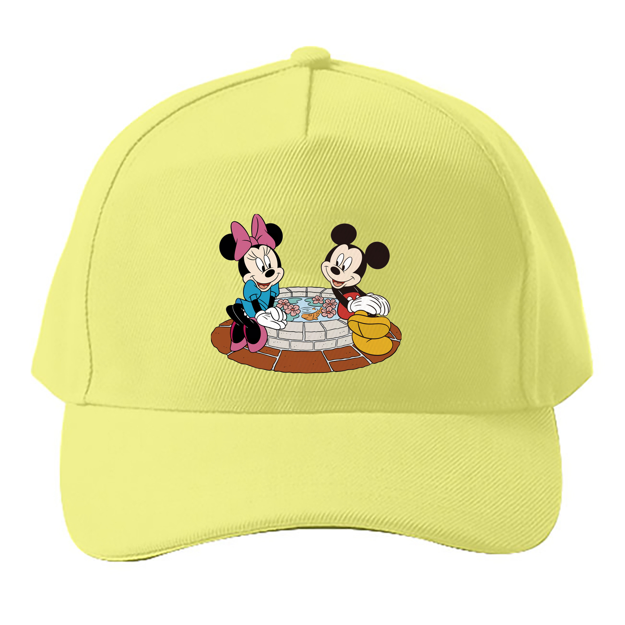 （画像用） ミッキーマウス Mickey Mouse ベースボールキャップ 綿100％ 男女兼用 帽子 スポーツ