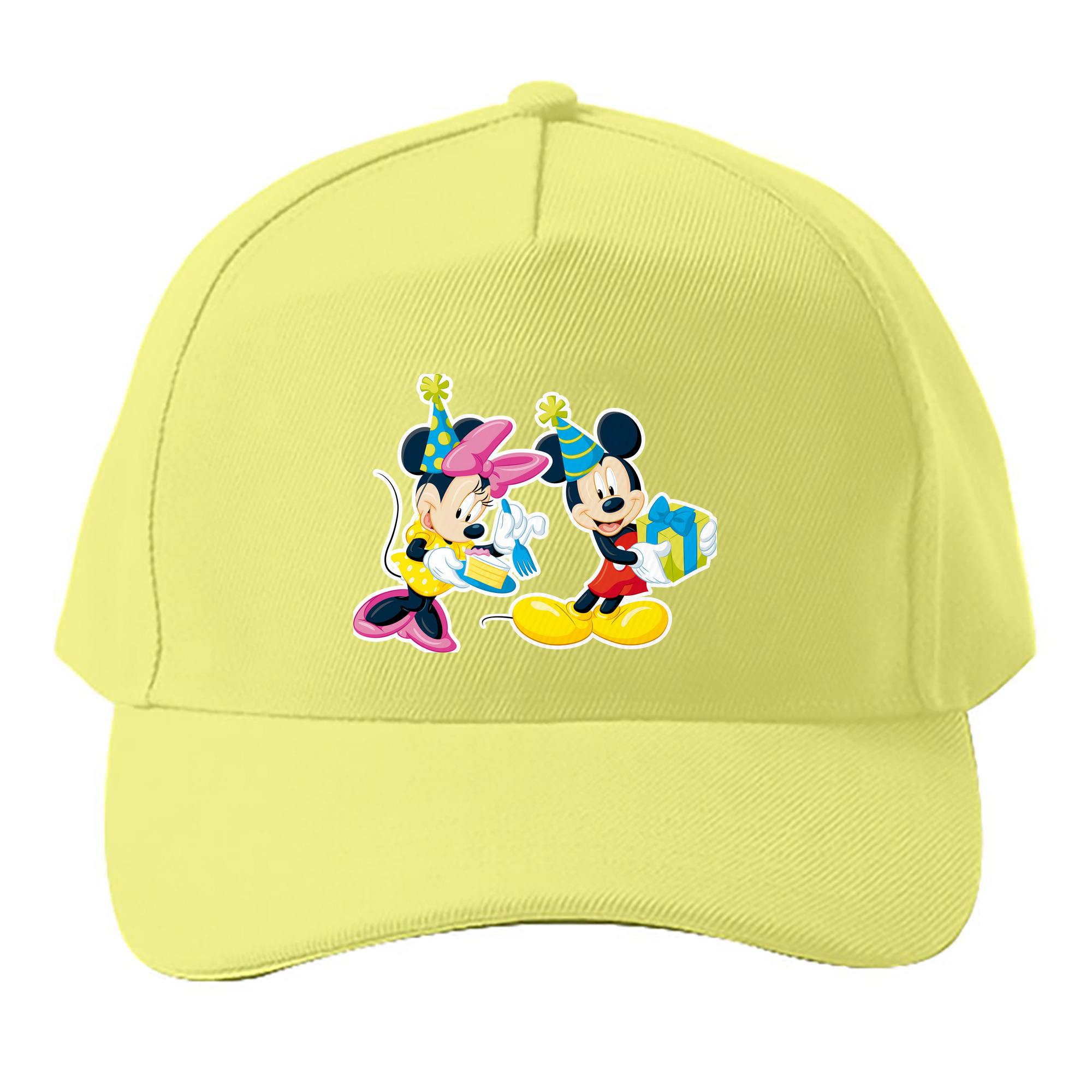 （画像用） ミッキーマウス Mickey Mouse ベースボールキャップ 綿100％ 男女兼用 帽子 スポーツ