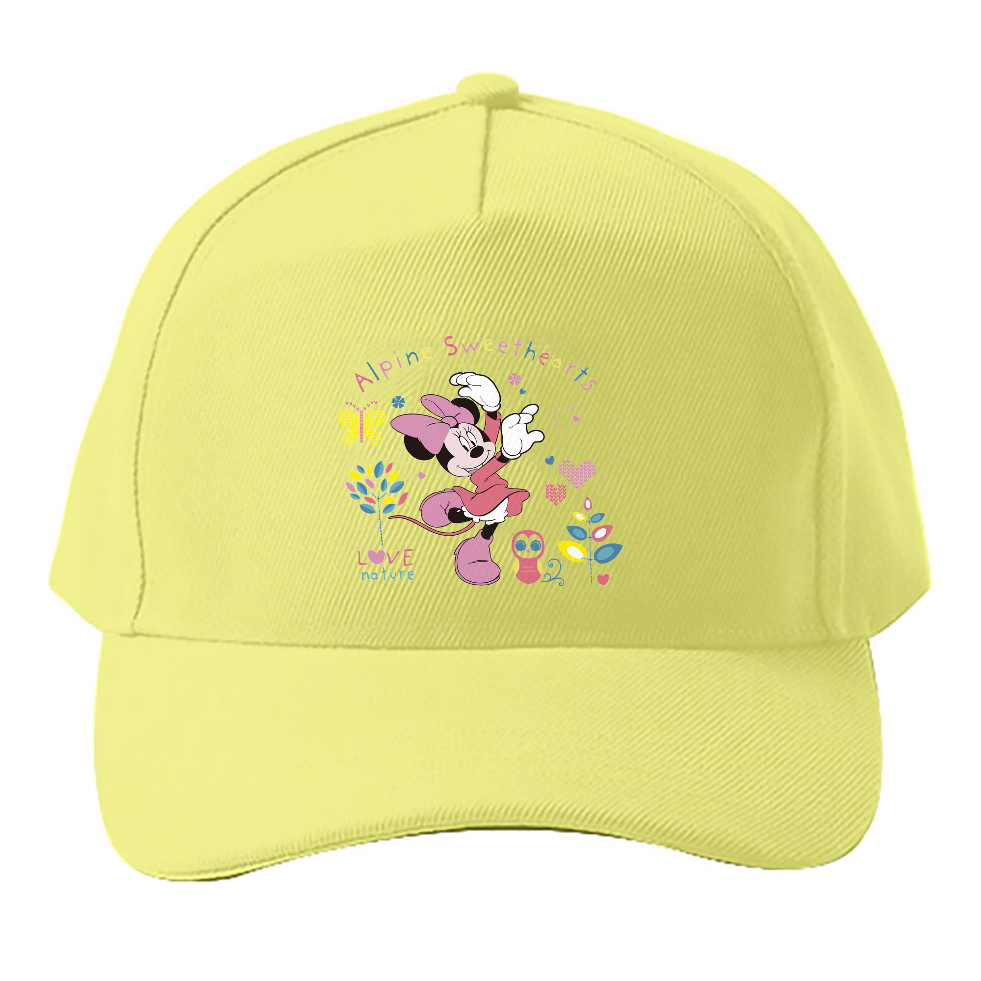 （画像用） ミッキーマウス Mickey Mouse ベースボールキャップ 綿100％ 男女兼用 帽子 スポーツ