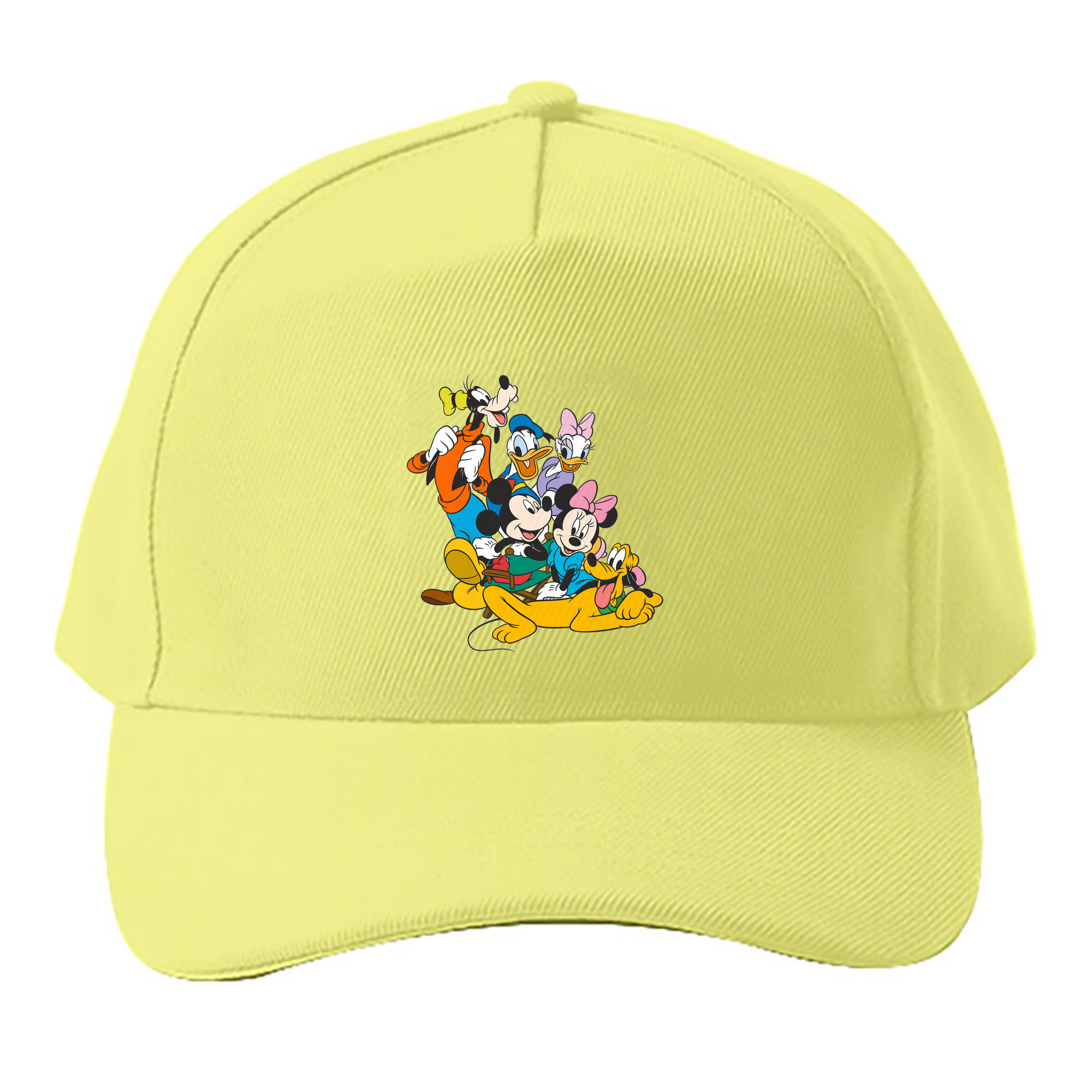 （画像用） ミッキーマウス Mickey Mouse ベースボールキャップ 綿100％ 男女兼用 帽子 スポーツ