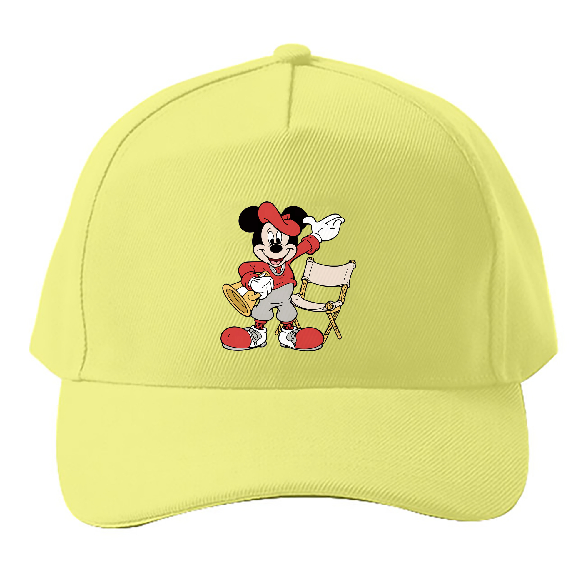 （画像用） ミッキーマウス Mickey Mouse ベースボールキャップ 綿100％ 男女兼用 帽子 スポーツ