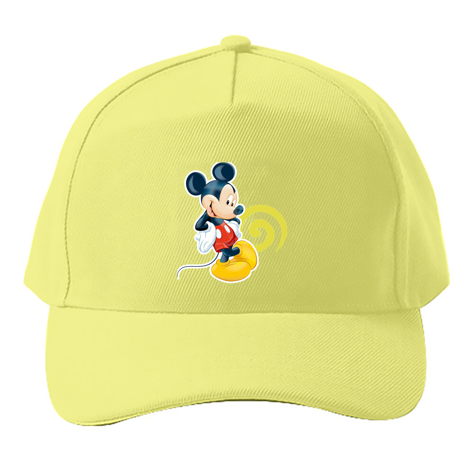 （画像用） ミッキーマウス Mickey Mouse ベースボールキャップ 綿100％ 男女兼用 帽子 スポーツ