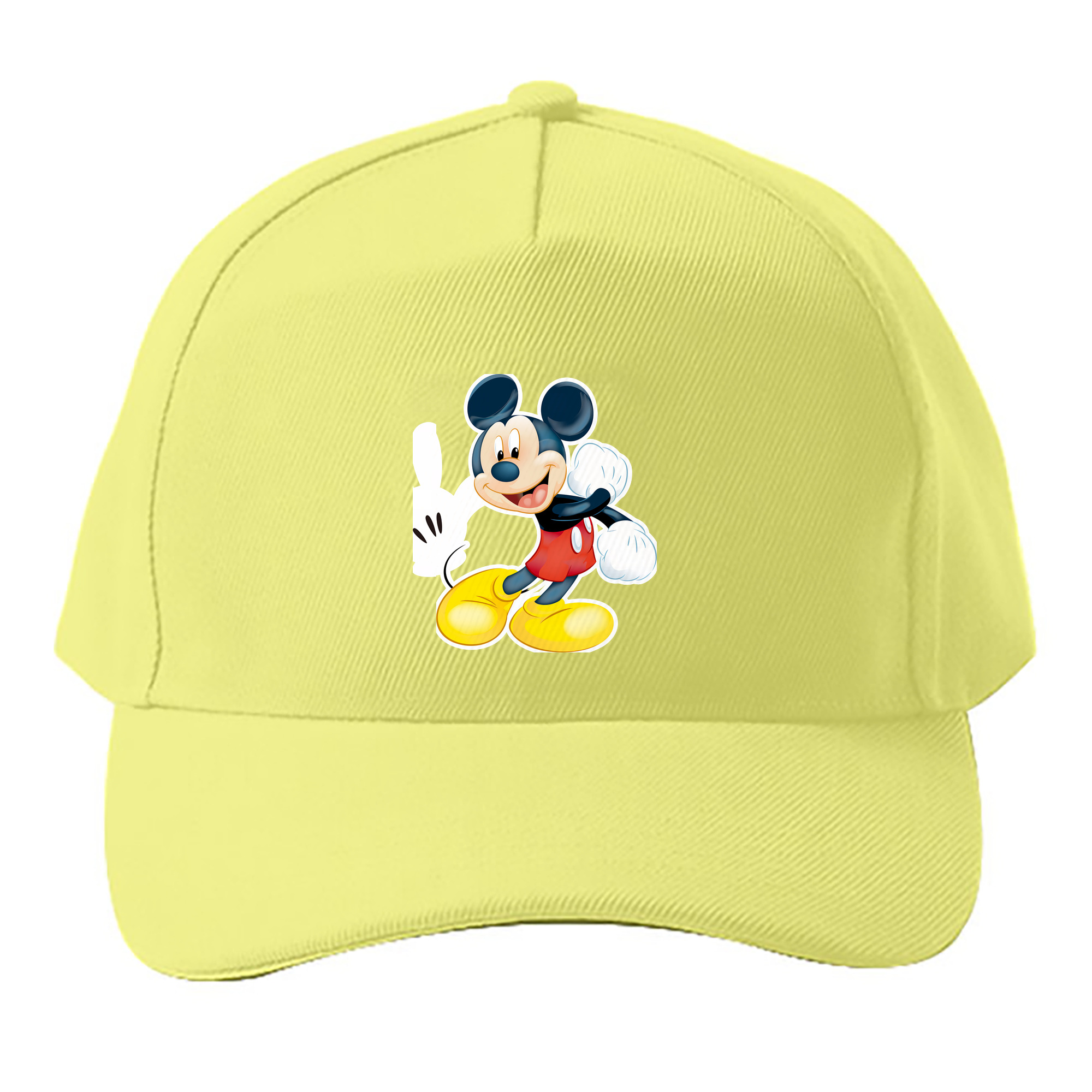 （画像用） ミッキーマウス Mickey Mouse ベースボールキャップ 綿100％ 男女兼用 帽子 スポーツ