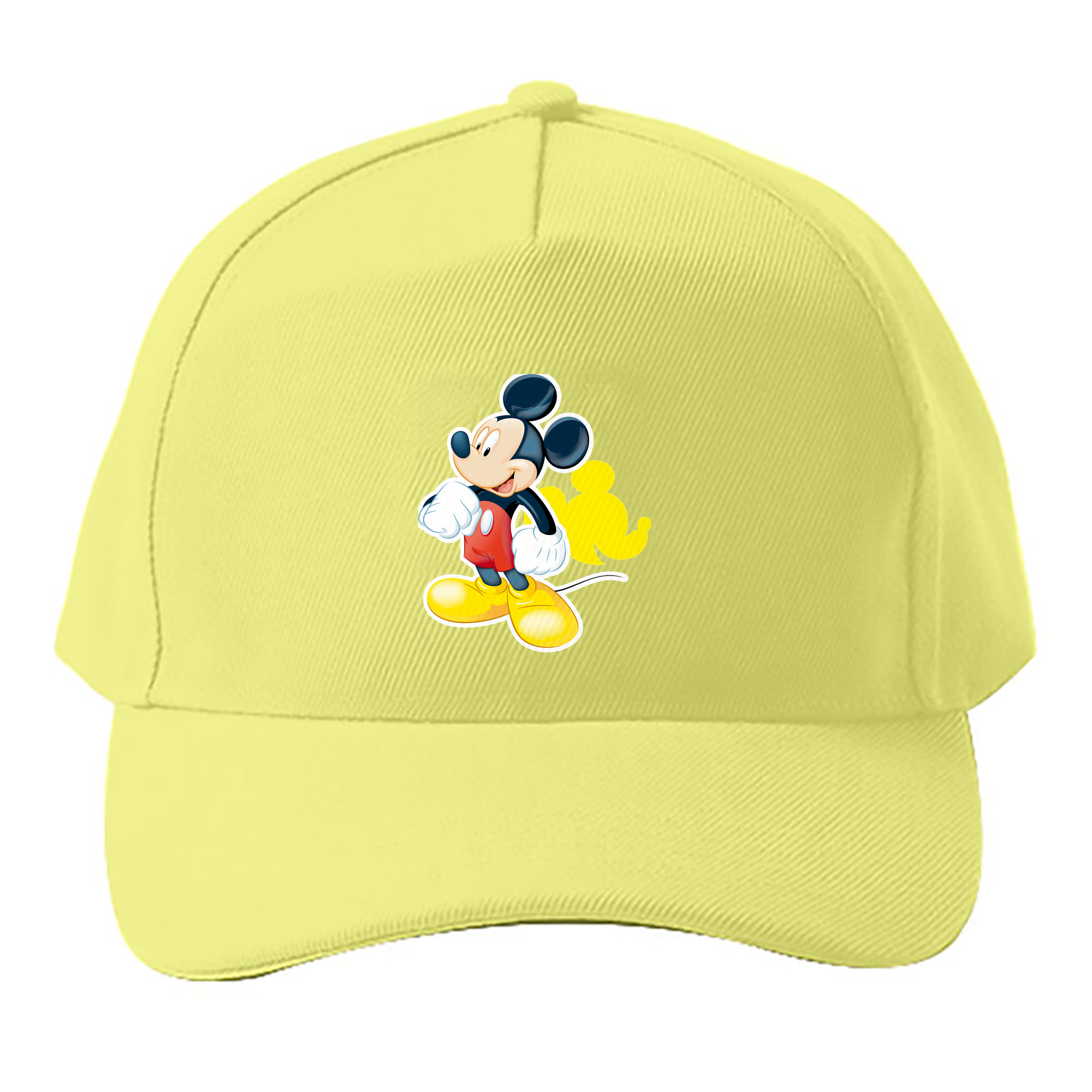 （画像用） ミッキーマウス Mickey Mouse ベースボールキャップ 綿100％ 男女兼用 帽子 スポーツ