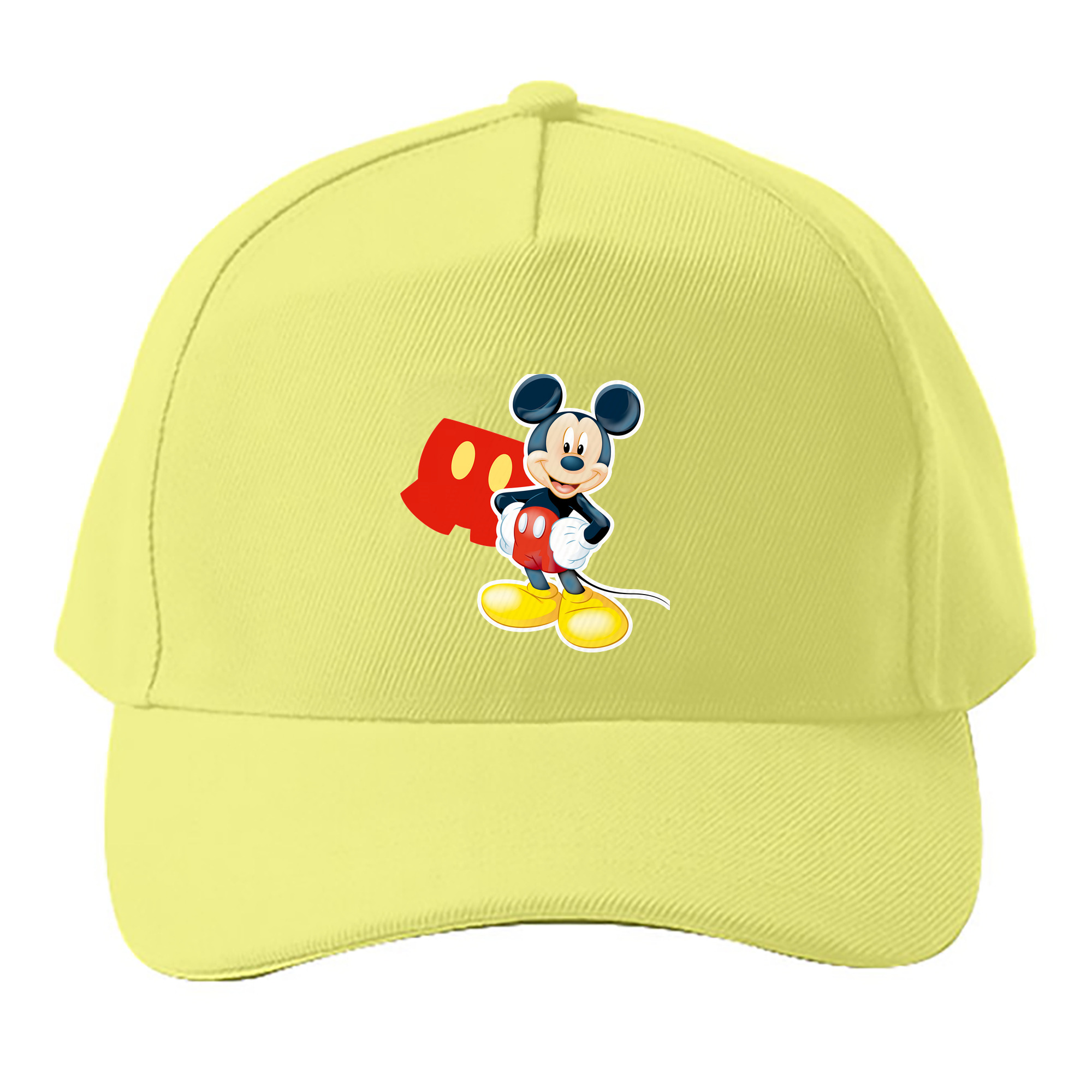 （画像用） ミッキーマウス Mickey Mouse ベースボールキャップ 綿100％ 男女兼用 帽子 スポーツ