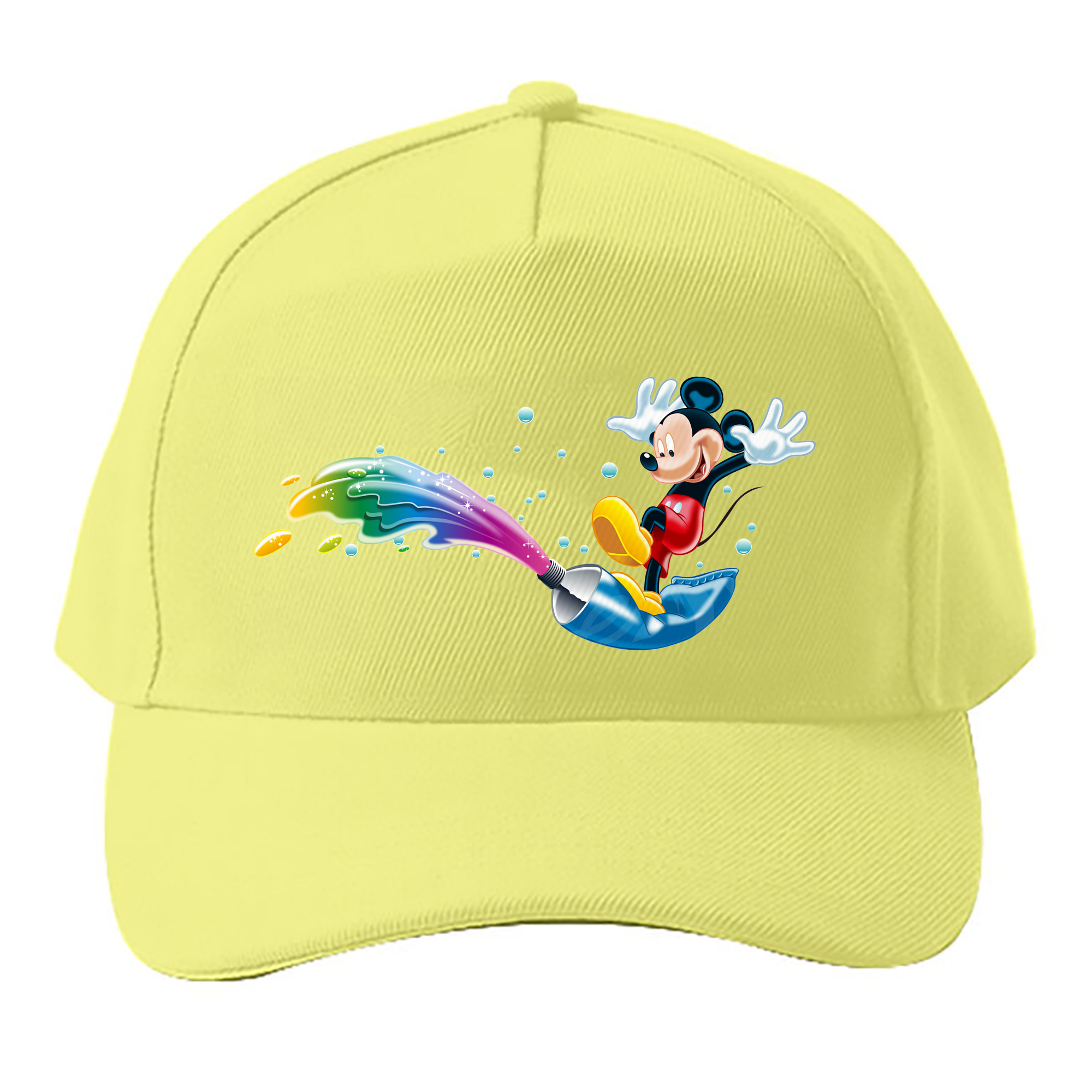 （画像用） ミッキーマウス Mickey Mouse ベースボールキャップ 綿100％ 男女兼用 帽子 スポーツ