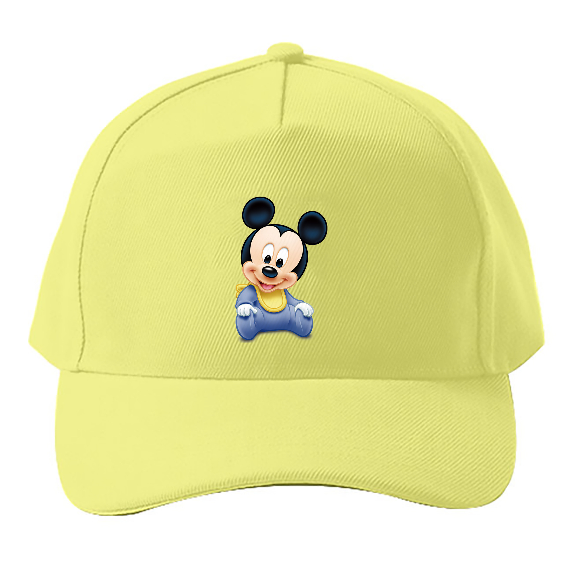 （画像用） ミッキーマウス Mickey Mouse ベースボールキャップ 綿100％ 男女兼用 帽子 スポーツ